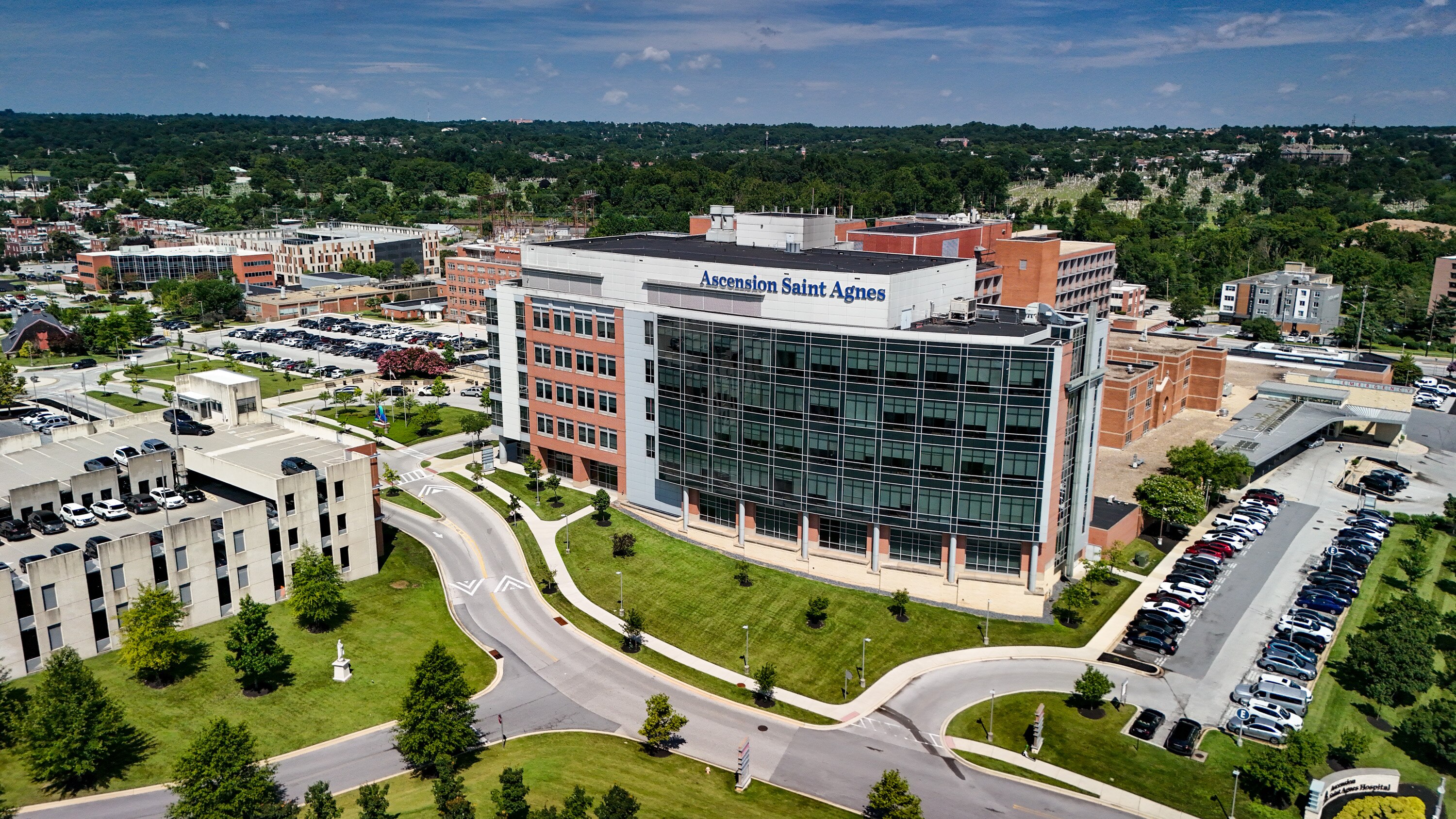 Saint Agnes is part of Ascension, a private Catholic health care system that runs hospitals across the U.S. 