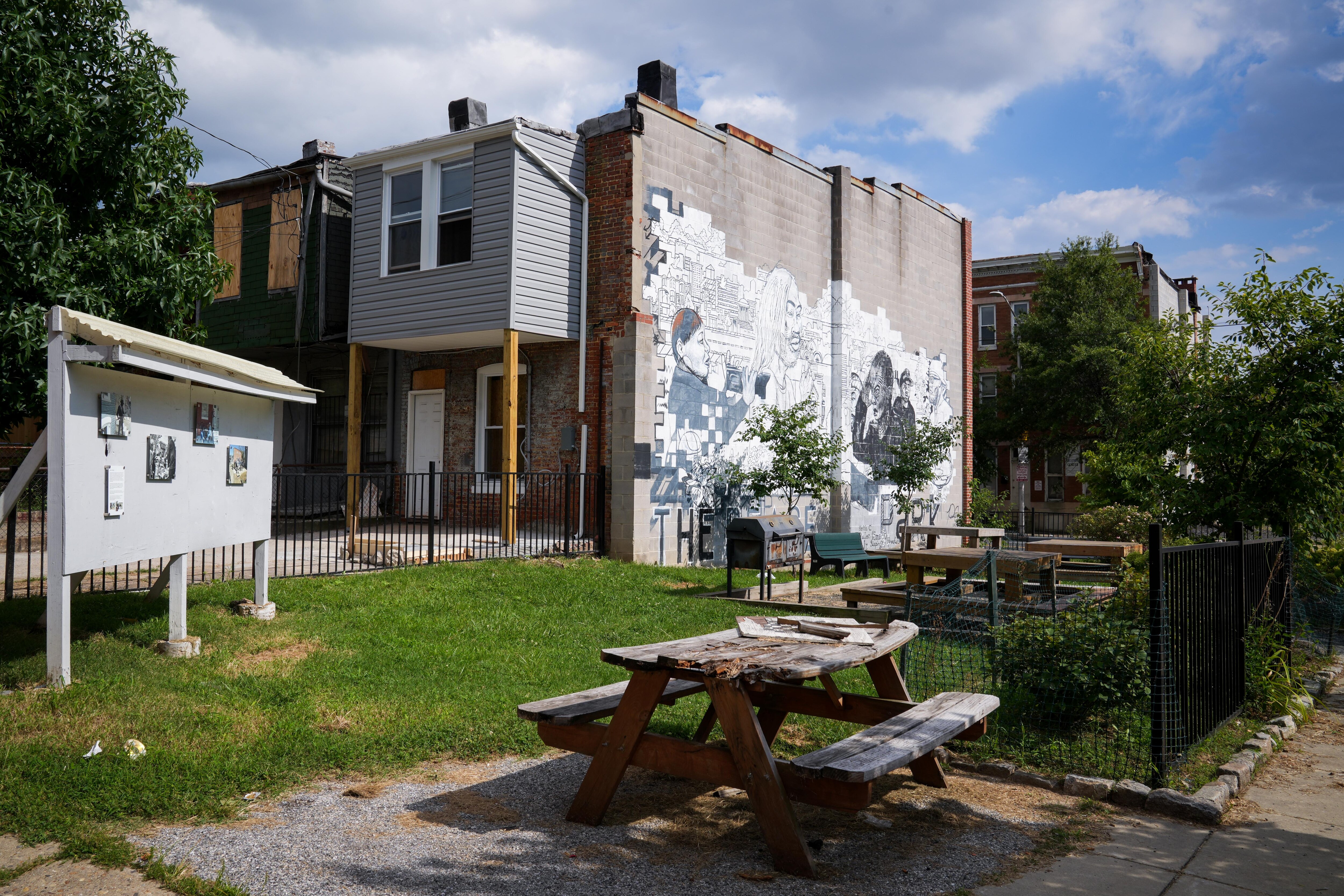 The Milton-Preston Peace Park on 8/19/22.