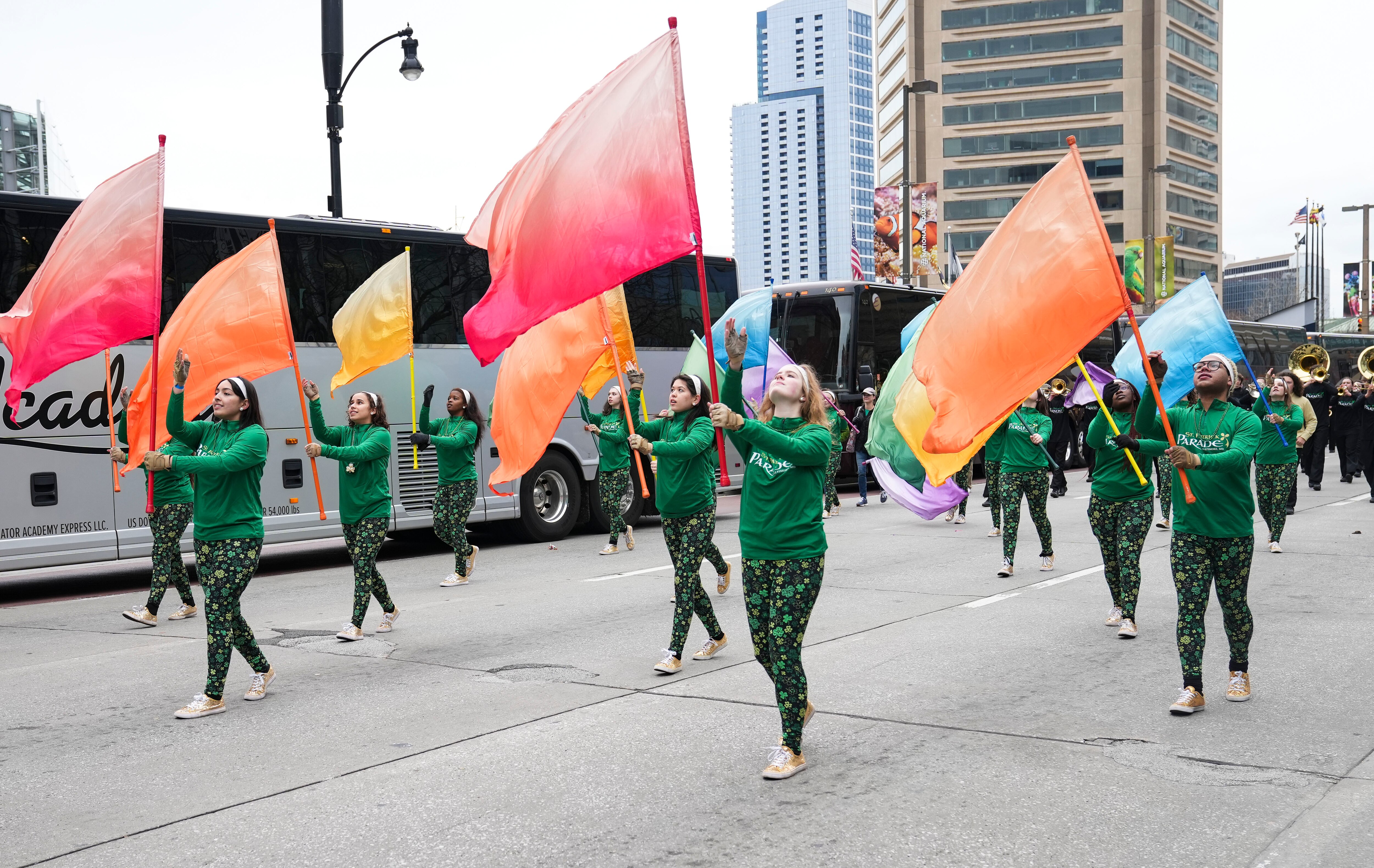 People celebrating the 67th Baltimore St. Patrick Parade will march through Mt. Vernon and near the Inner Harbor this weekend.