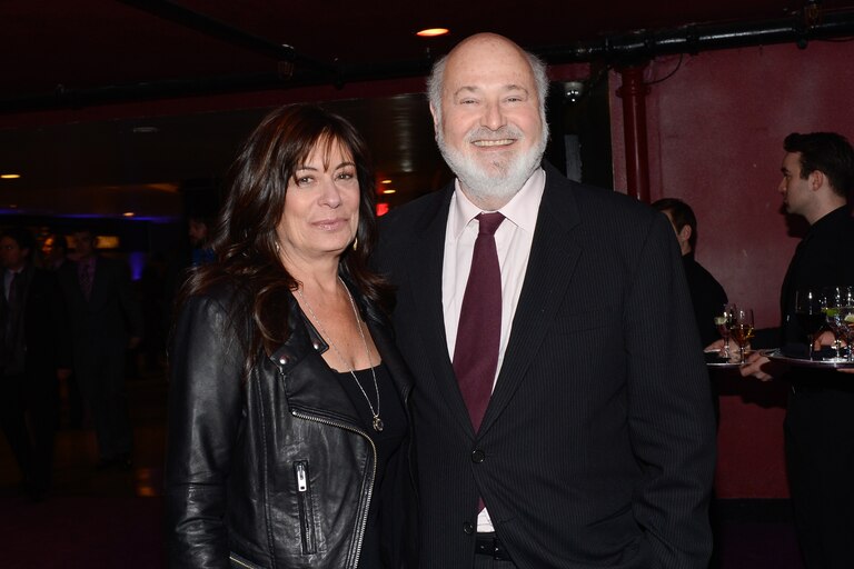 Actor Rob Reiner and wife Michele Singer arrive at the premiere party for "The Wolf of Wall Street" at the Roseland Ballroom on Tuesday, Dec. 17, 2013, in New York.
