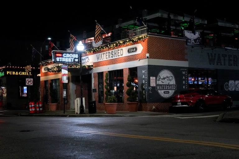The exterior of the Cross Street Market in Baltimore, Md. on Monday, December 9, 2024.