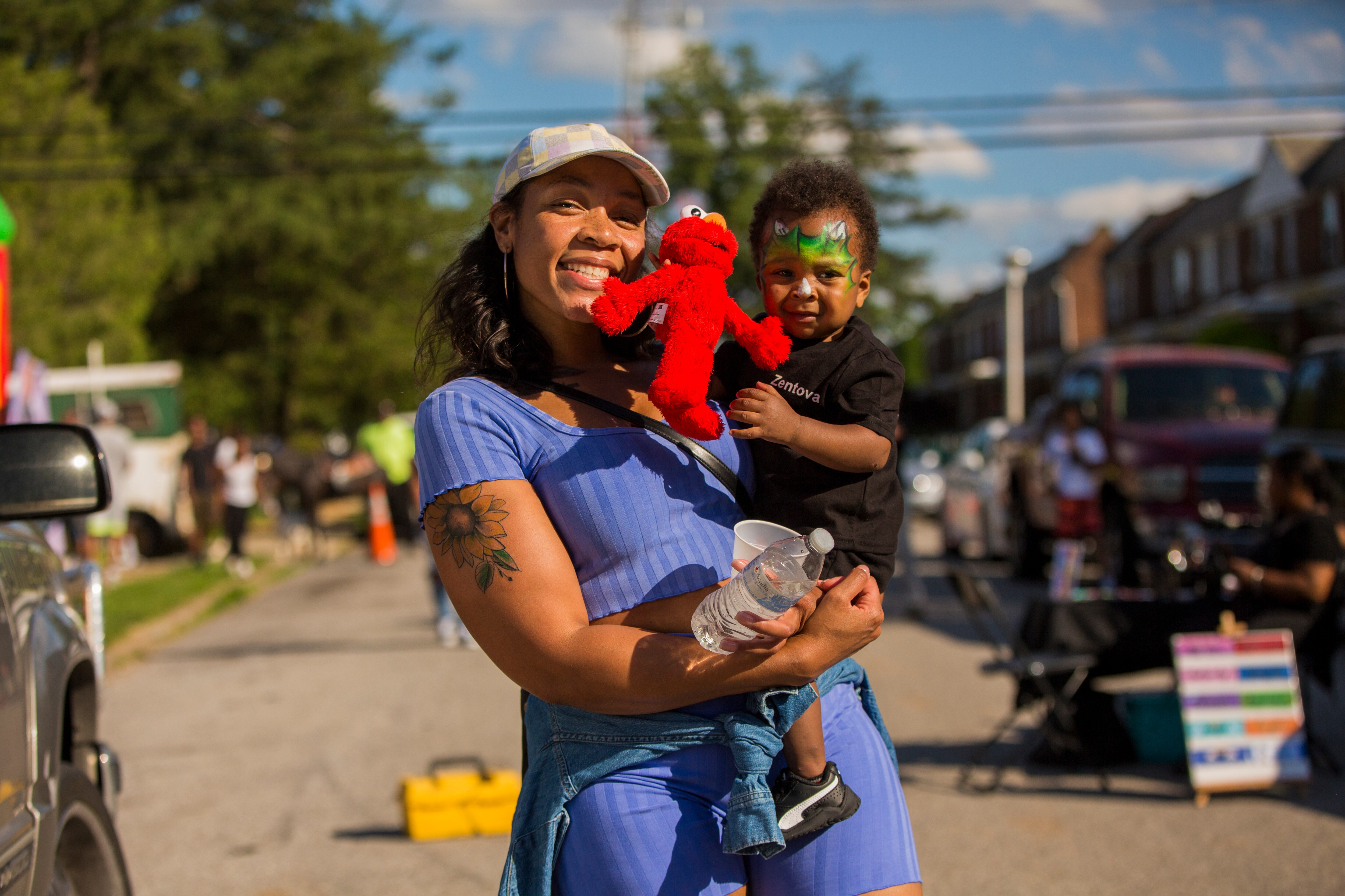 Safe Streets block party hosted  by  Park Heights Renaissance in June.