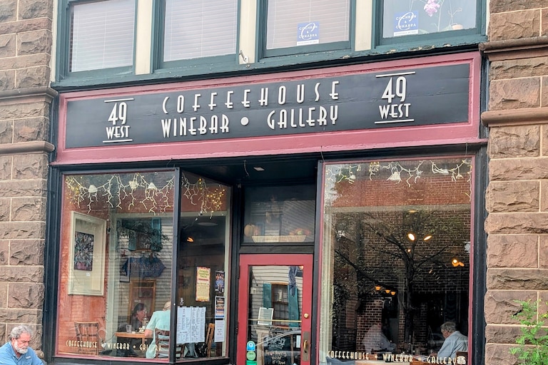 49 West Coffeehouse, Winebar & Gallery has been a fixture on West Street in Annapolis for 31 years. It now has a new owner.