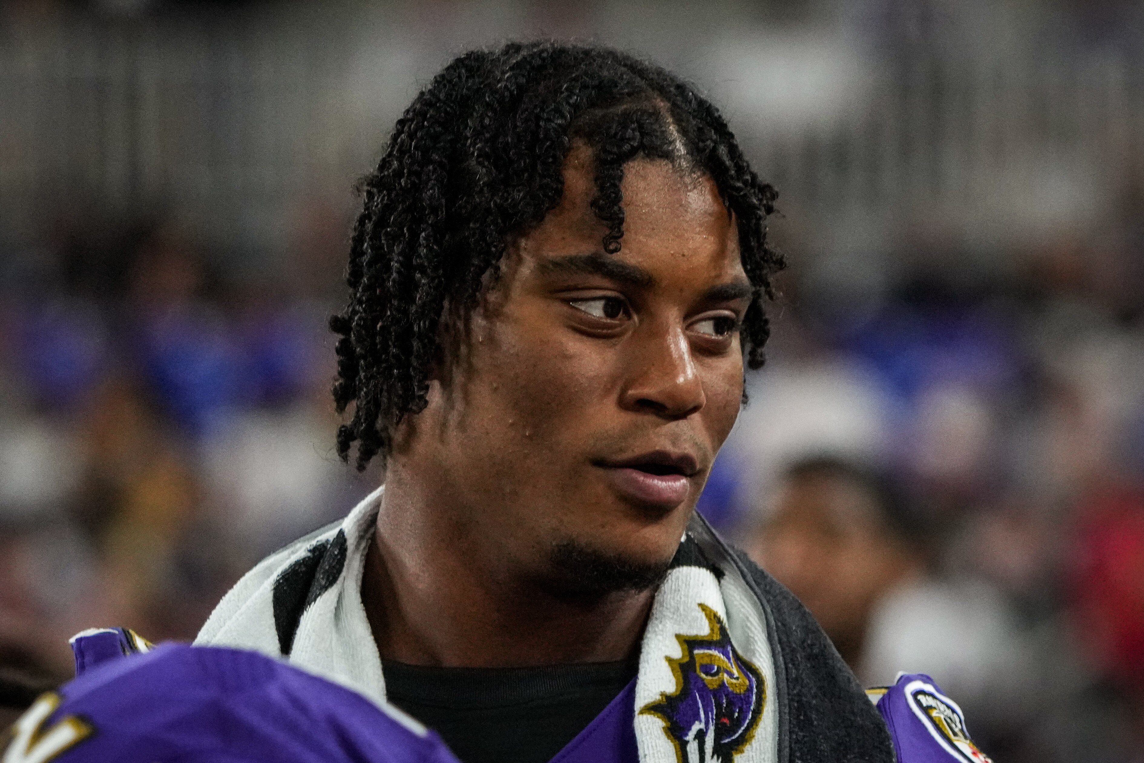 Tight end Isaiah Likely made one of the exceptional catches during Day 3 of Ravens training camp.