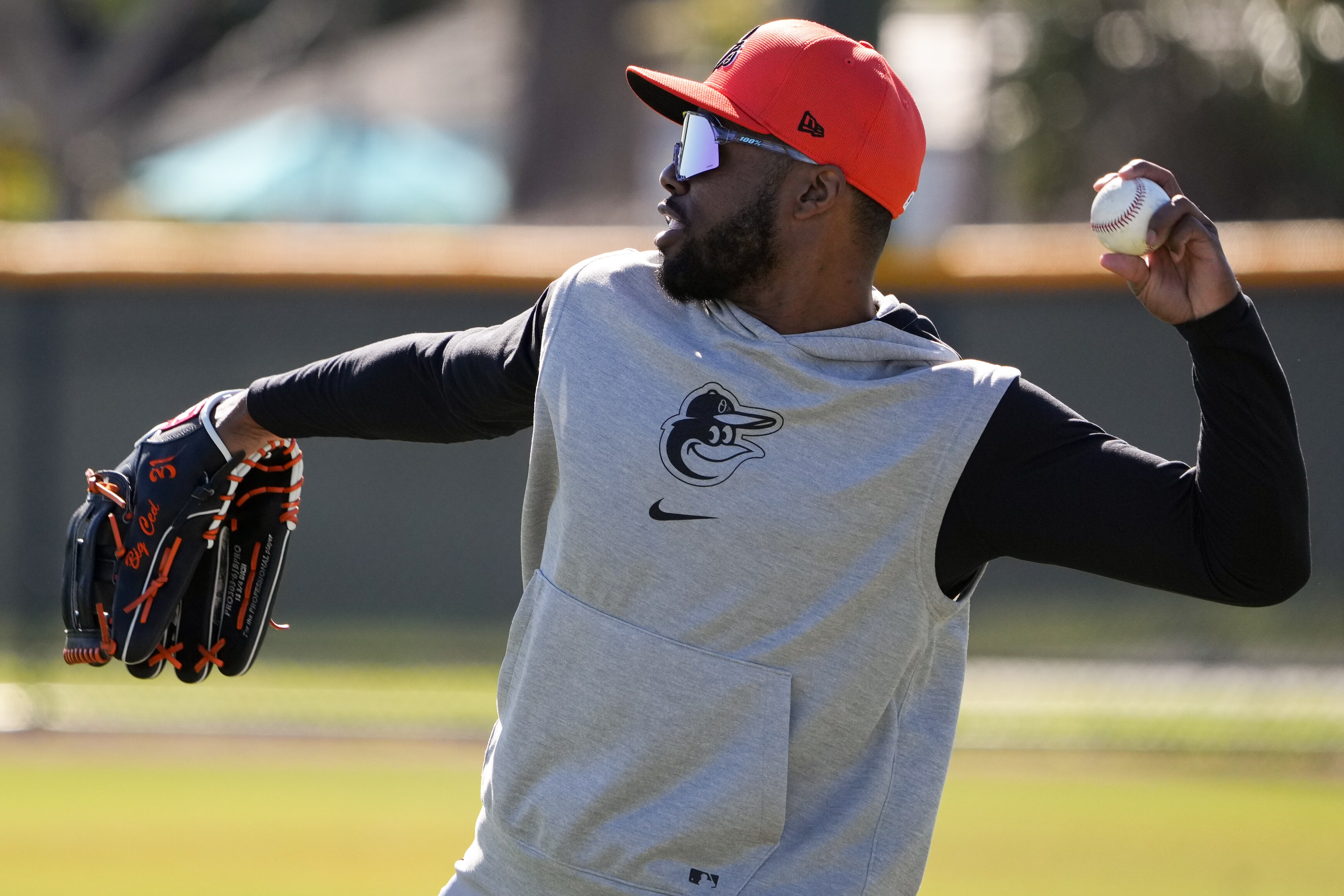 Orioles center fielder Cedric Mullins is embarking on his seventh major league season, but this is his first spring training as a father.