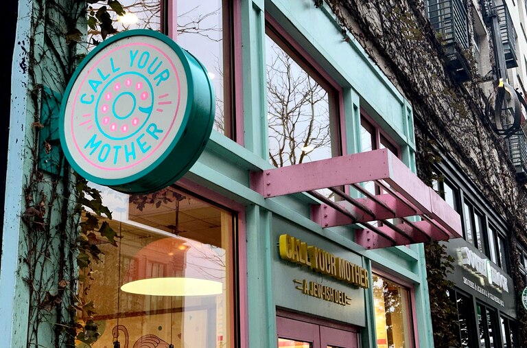 Call Your Mother bagels in North Bethesda. The franchise has more than a dozen locations across D.C., Maryland and Virginia.