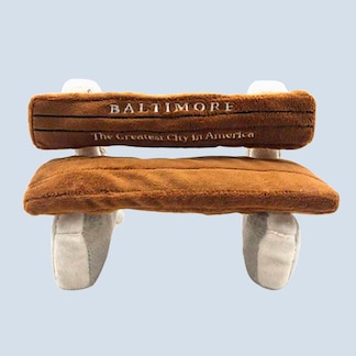 Baltimore Bench Dog Toy