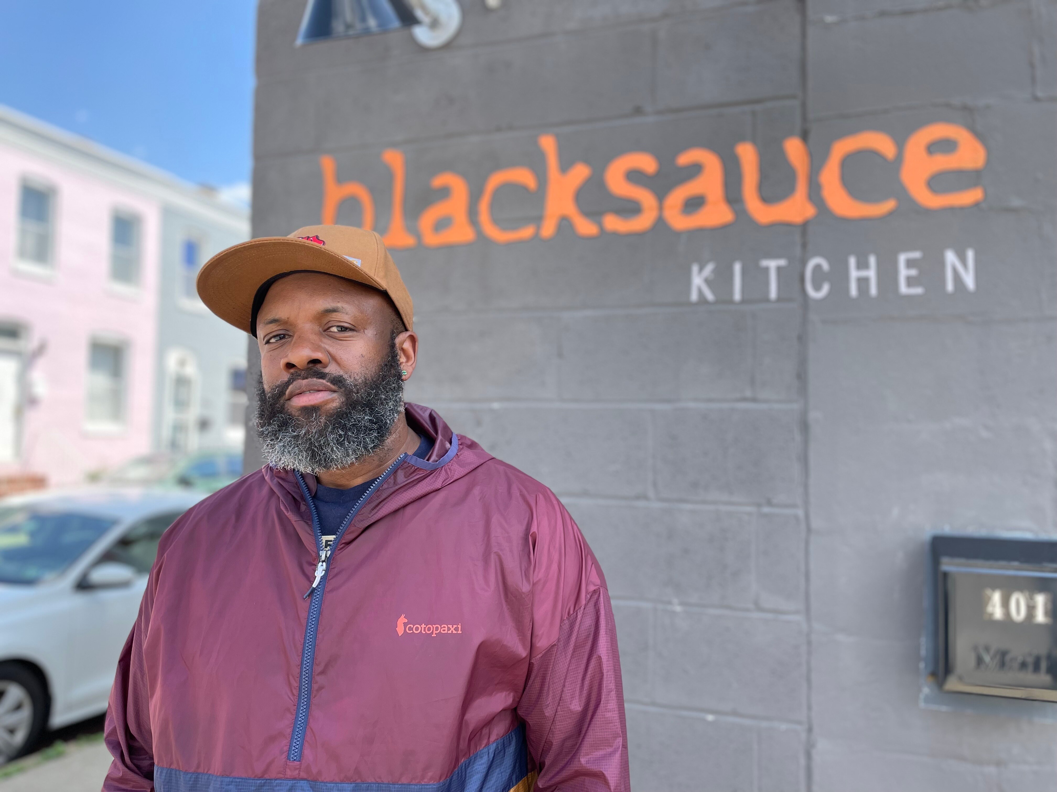 Damian Mosley runs Blacksauce Kitchen in Remington on his own terms. The restaurant is open just two days a week and at a nearby farmers market.