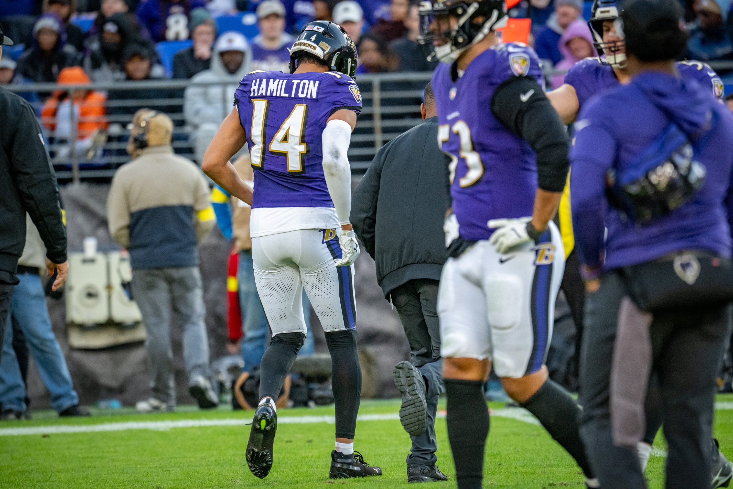 Ravens All-Pro safety Kyle Hamilton is expected to play against the Bengals after leaving Sunday’s game in the fourth quarter because of an ankle injury.