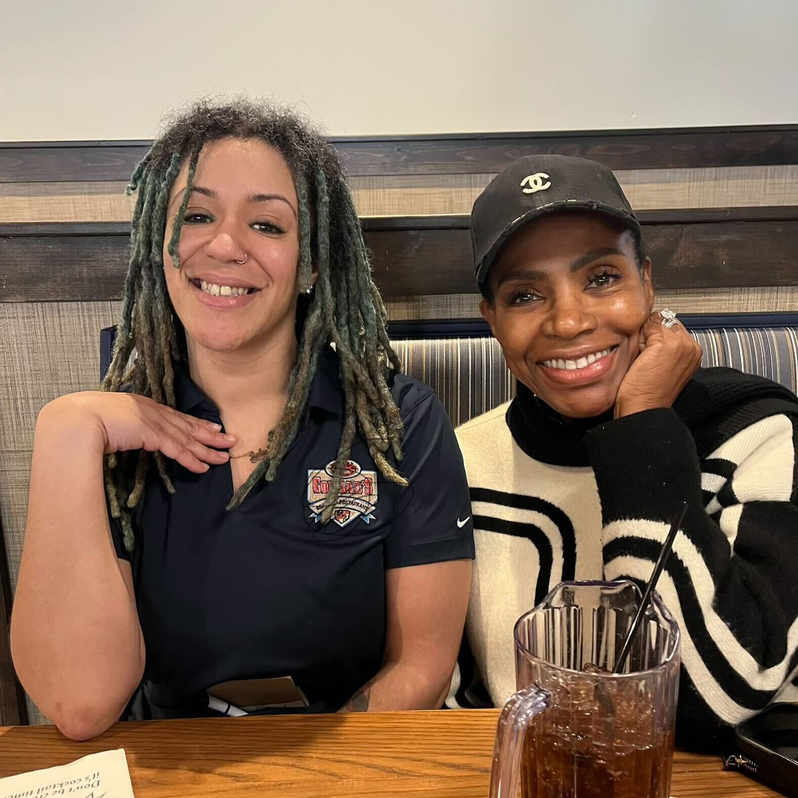 Brittany Kent, 37, said it was all by chance that she got to serve actress Sheryl Lee Ralph at Conrad Seafood Restaurant in Perry Hall on April 8.