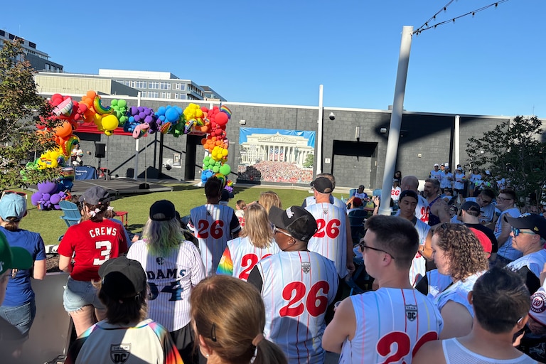 The Nationals held a pregame drag show ahead of Wednesday's game against the Phillies.