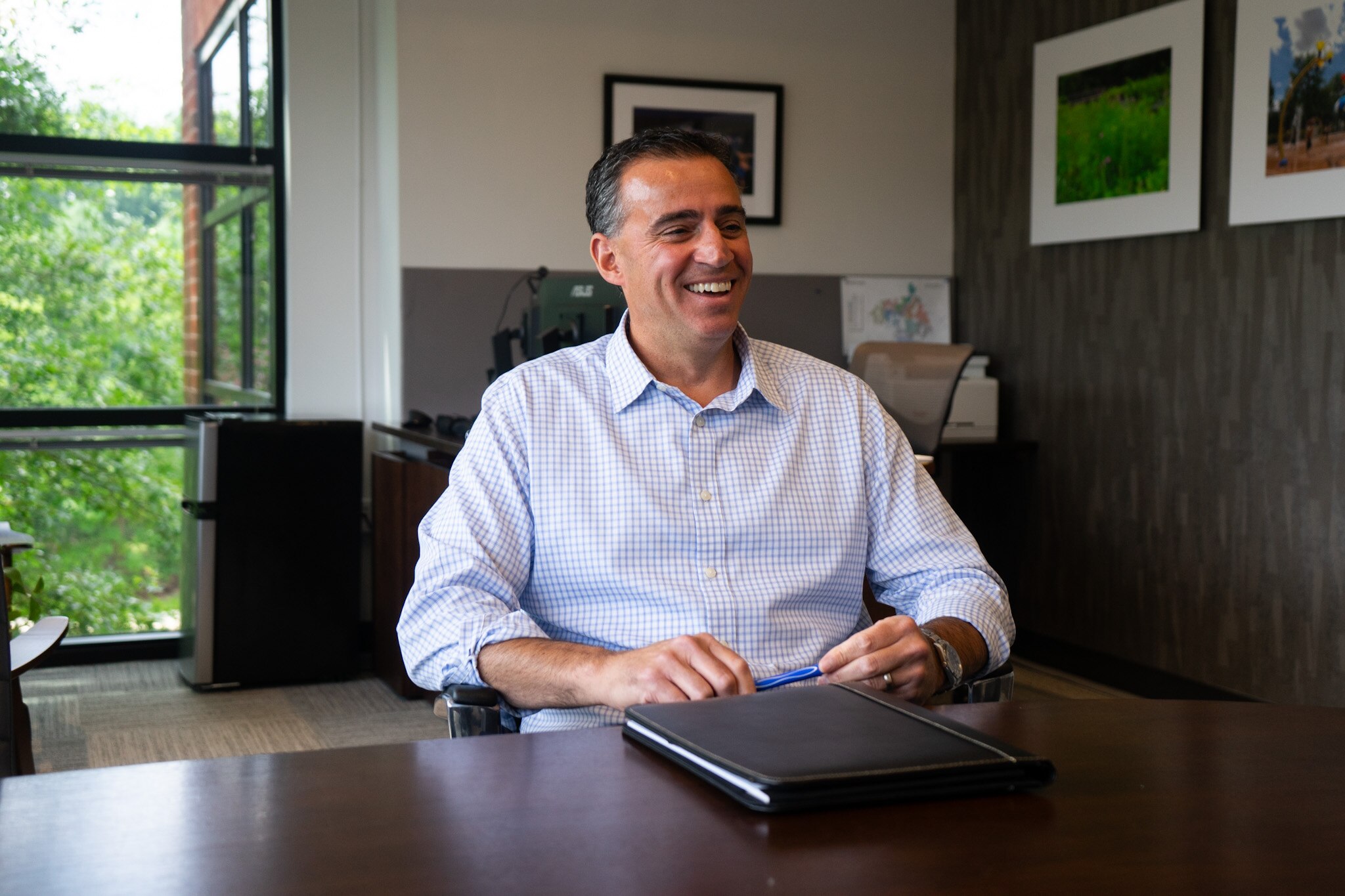 After a few decades away, Shawn MacInnes is back in Columbia and is the new president and CEO of the Columbia Association.