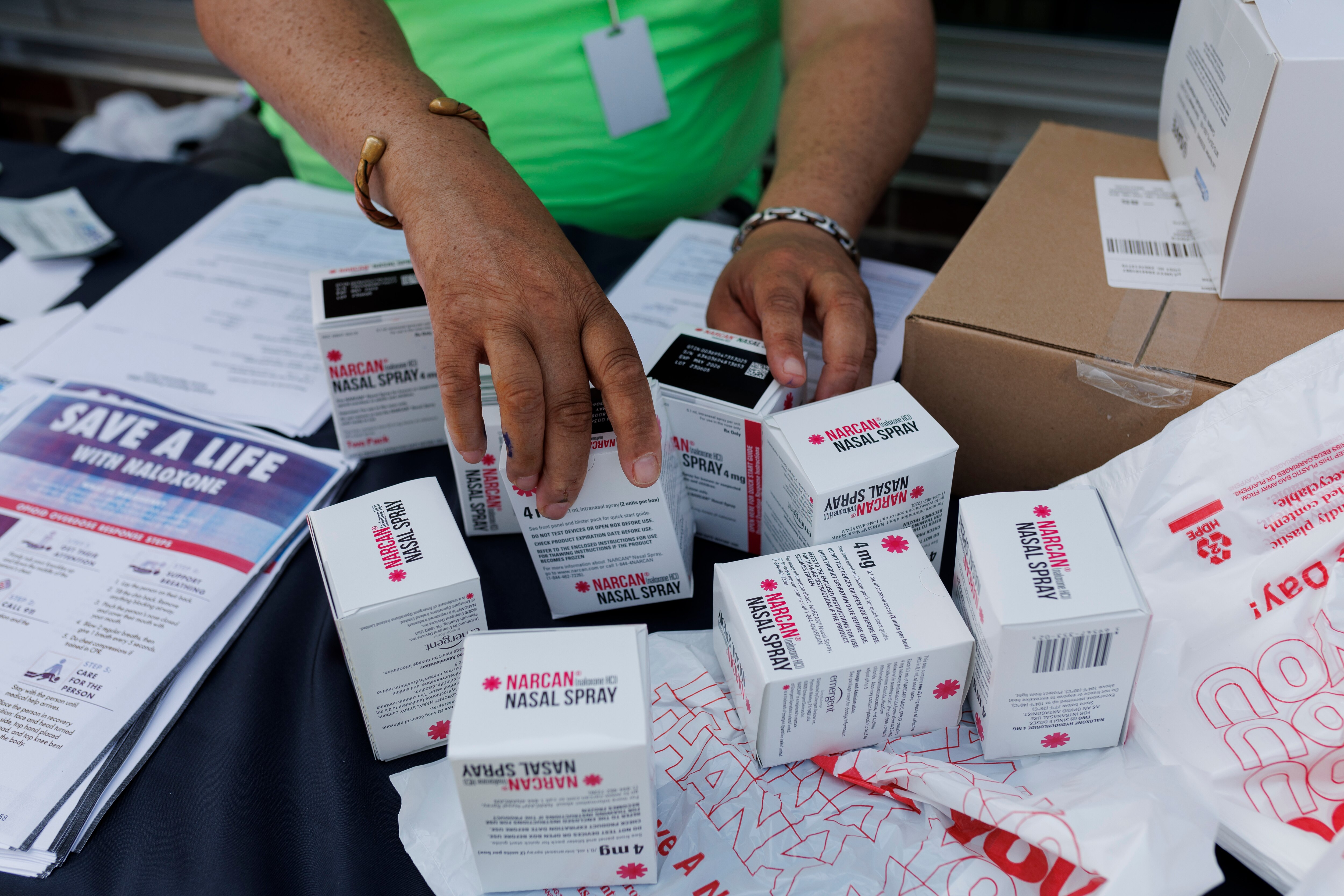 The city hopes to fund the expansion of harm-reduction services designed to improve safety, including overdose-reversal medication naloxone and clean syringes that reduce the chance of spreading disease.