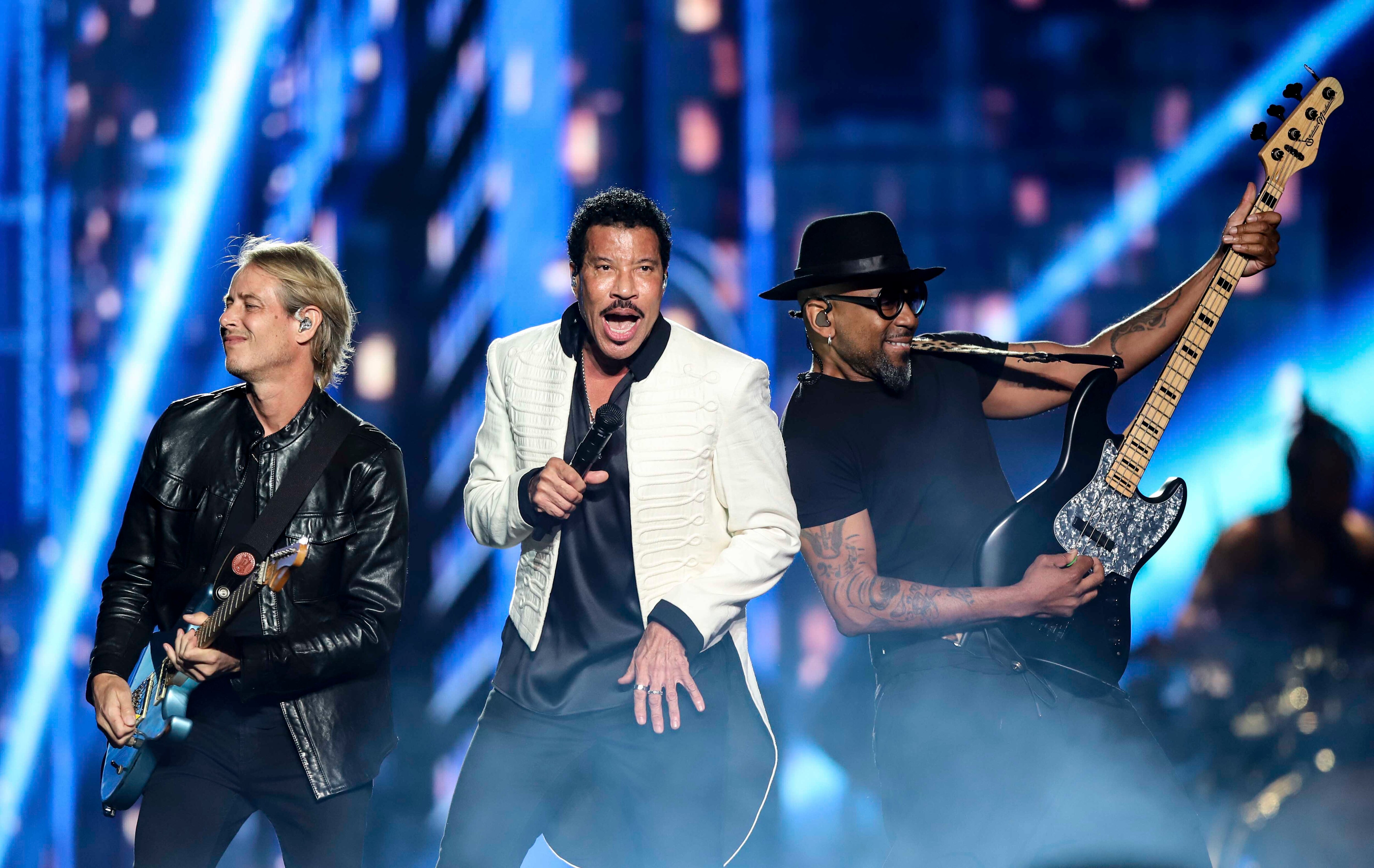 Lionel Richie performs at CFG Bank Arena in Baltimore on Aug. 19, 2023.