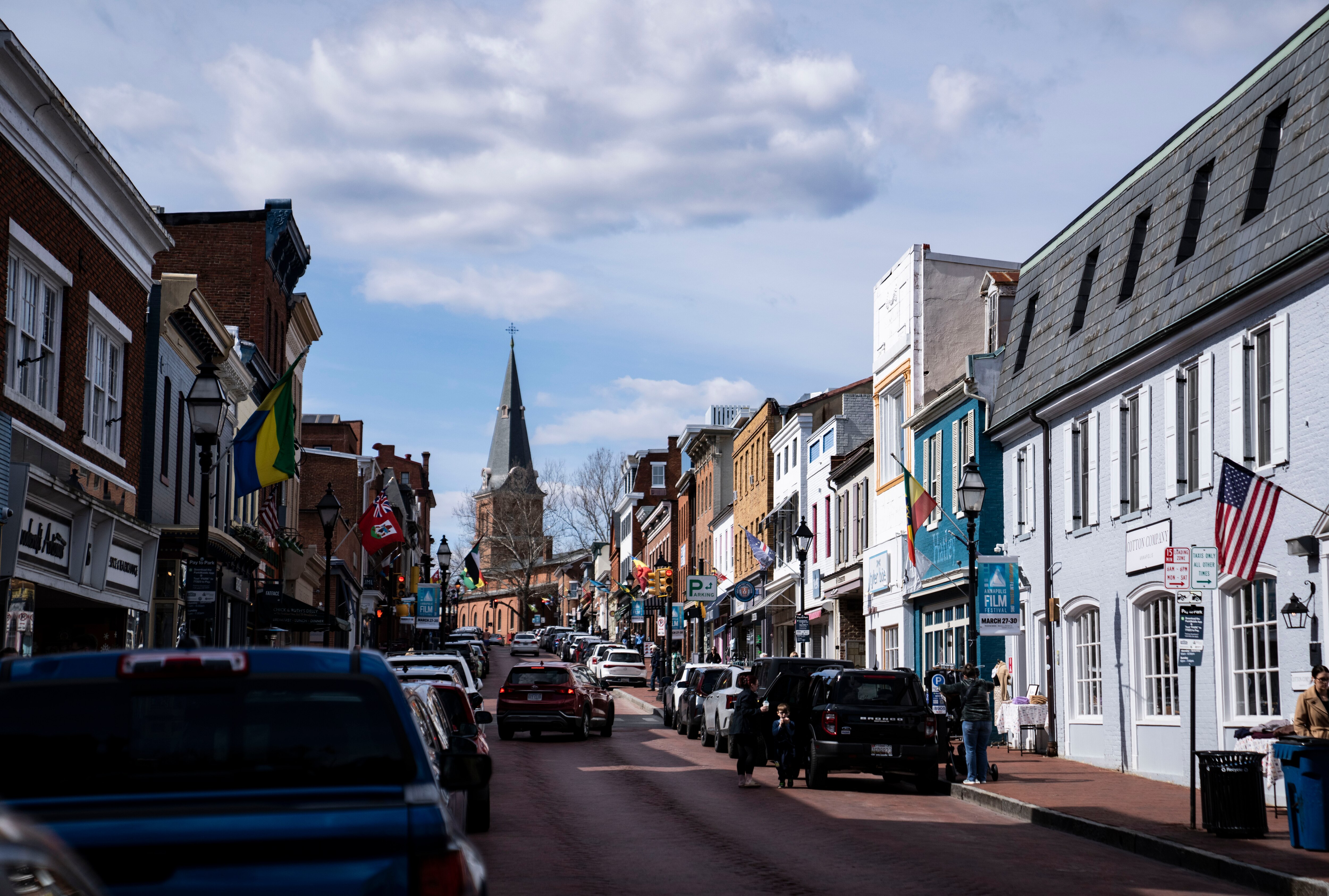 Downtown Annapolis, Friday, March 28, 2025.