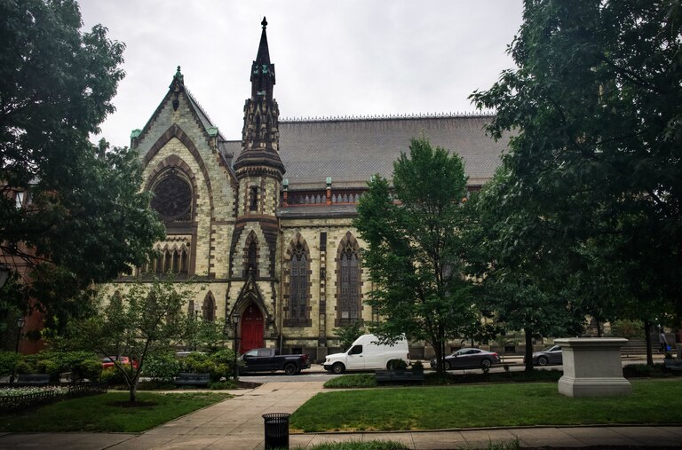 Mount Vernon Place United Methodist Church on Wednesday, July 2, 2025.