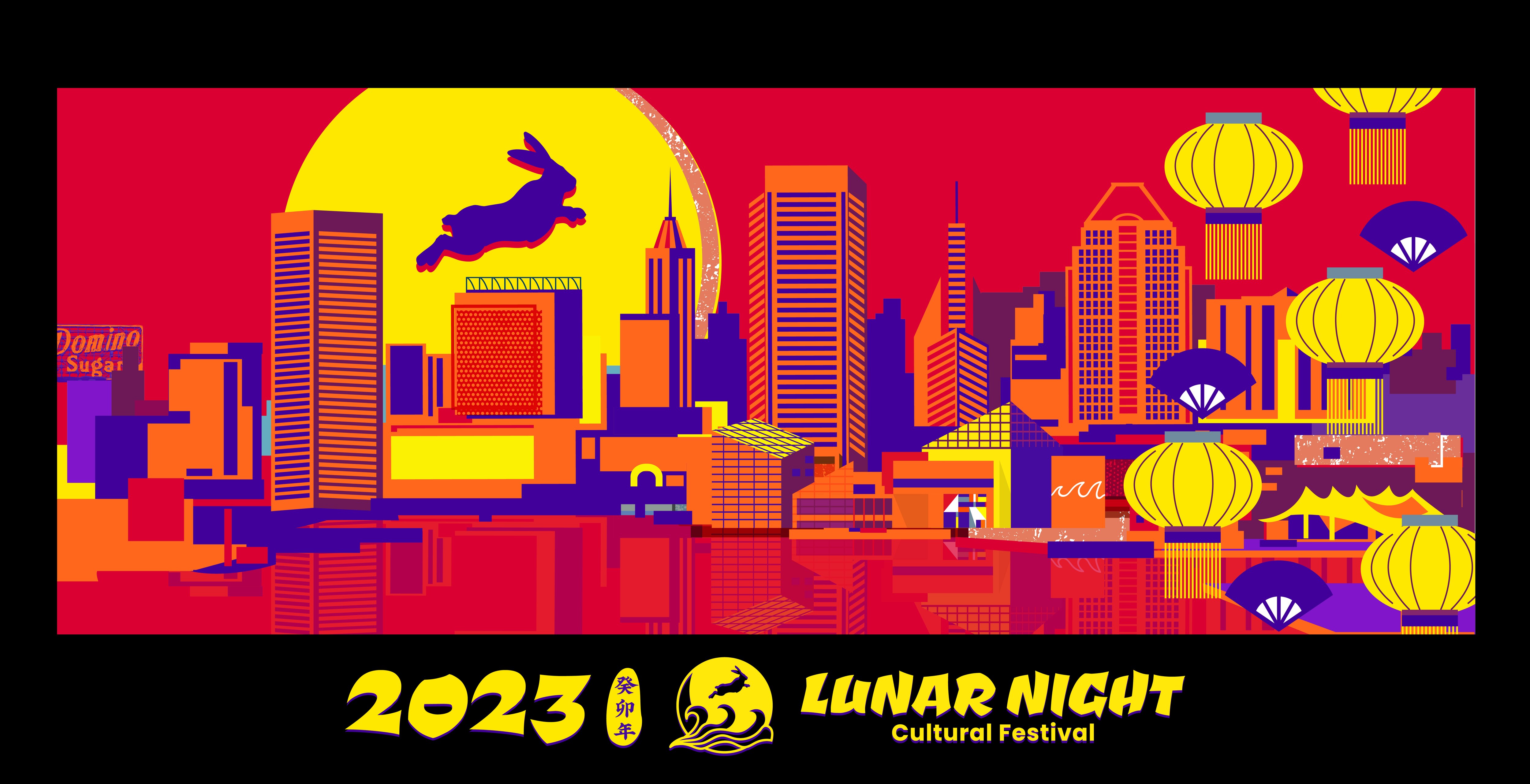 Poster for the 2023 Lunar Night Cultural Festival