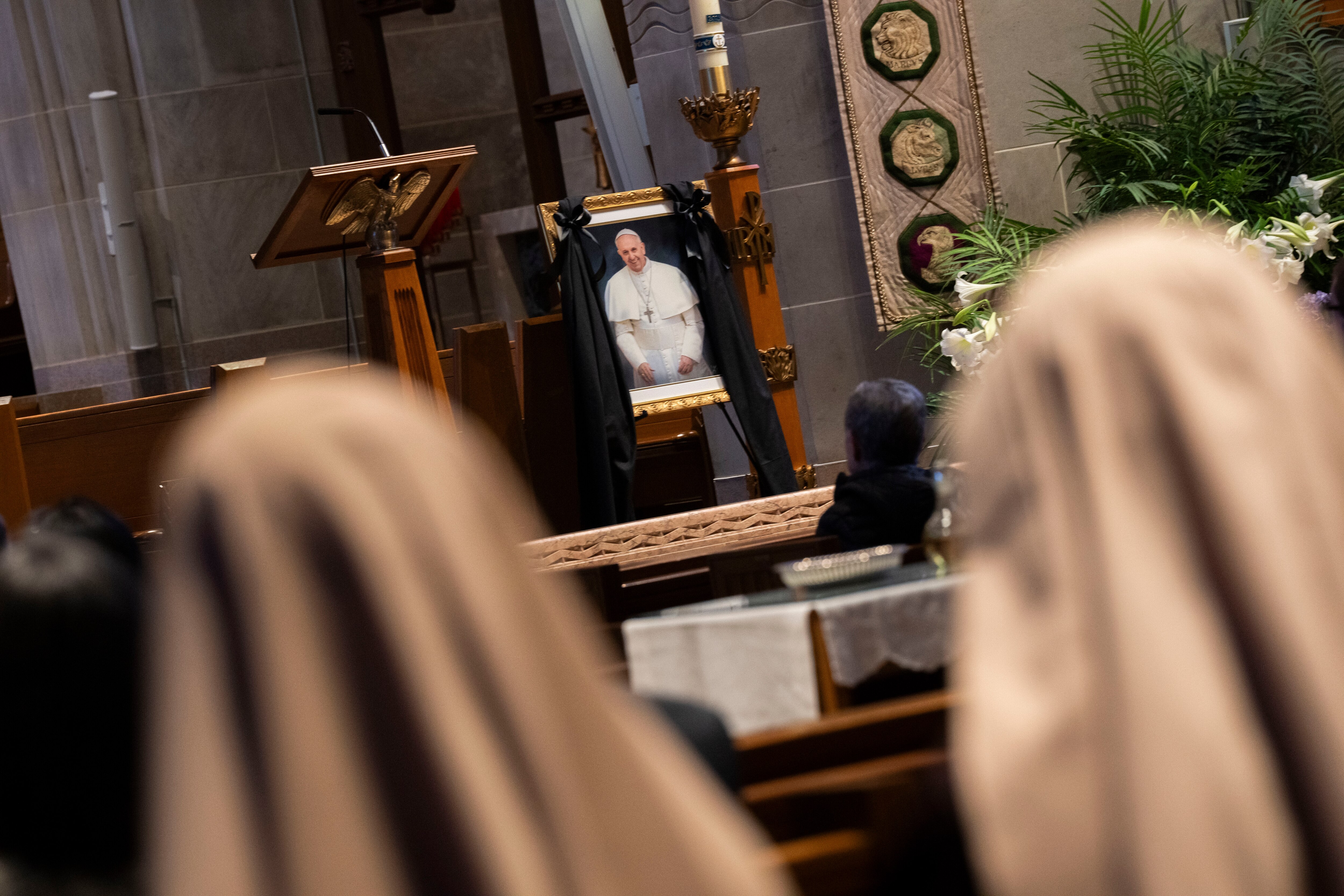 Bells tolled in chapels, churches and cathedrals around the world after Pope Francis’ death was announced on Monday.