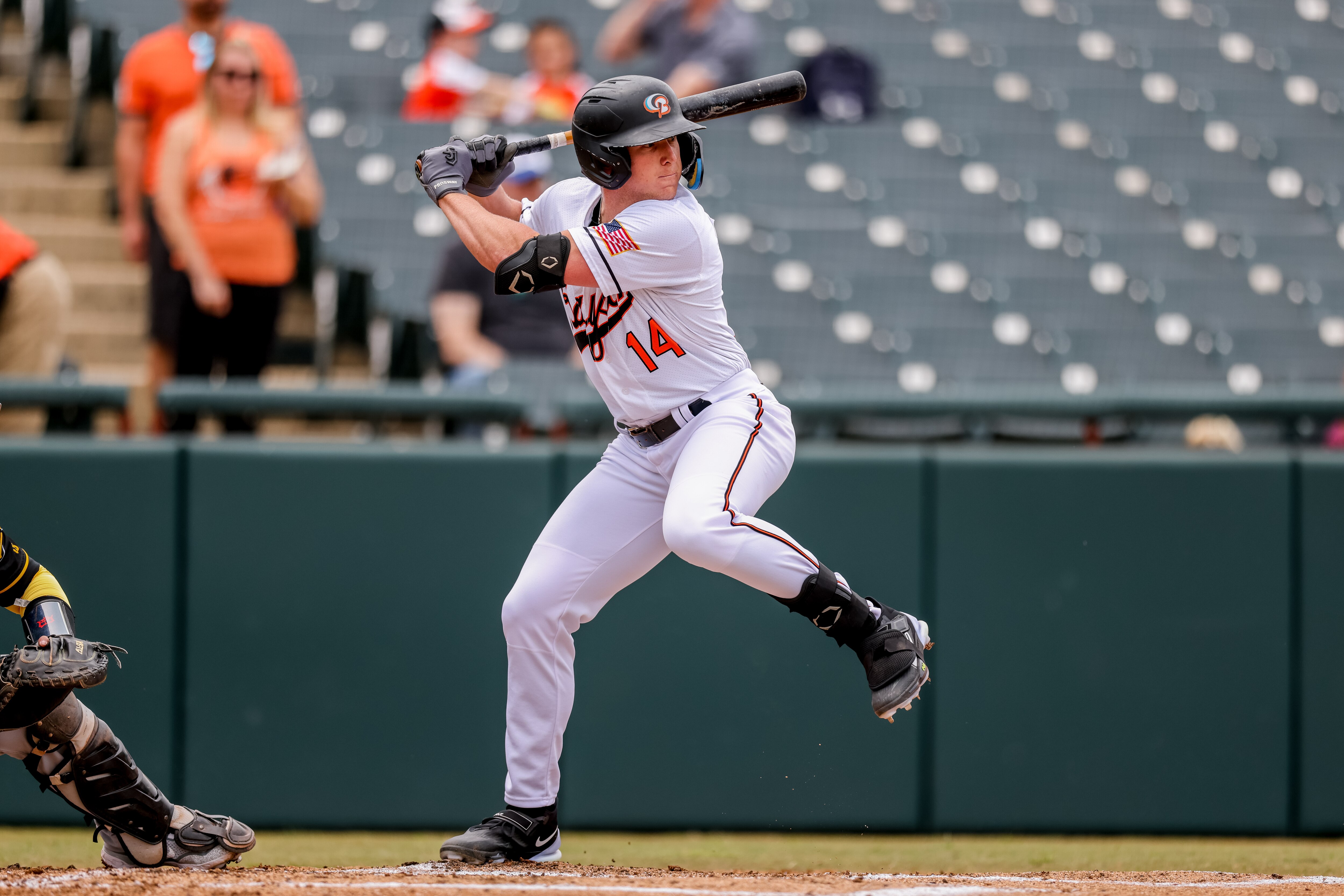 Despite a dismal first month, Bowie outfielder Billy Cook has an OPS approaching .800 and boasts top-end exit velocities.