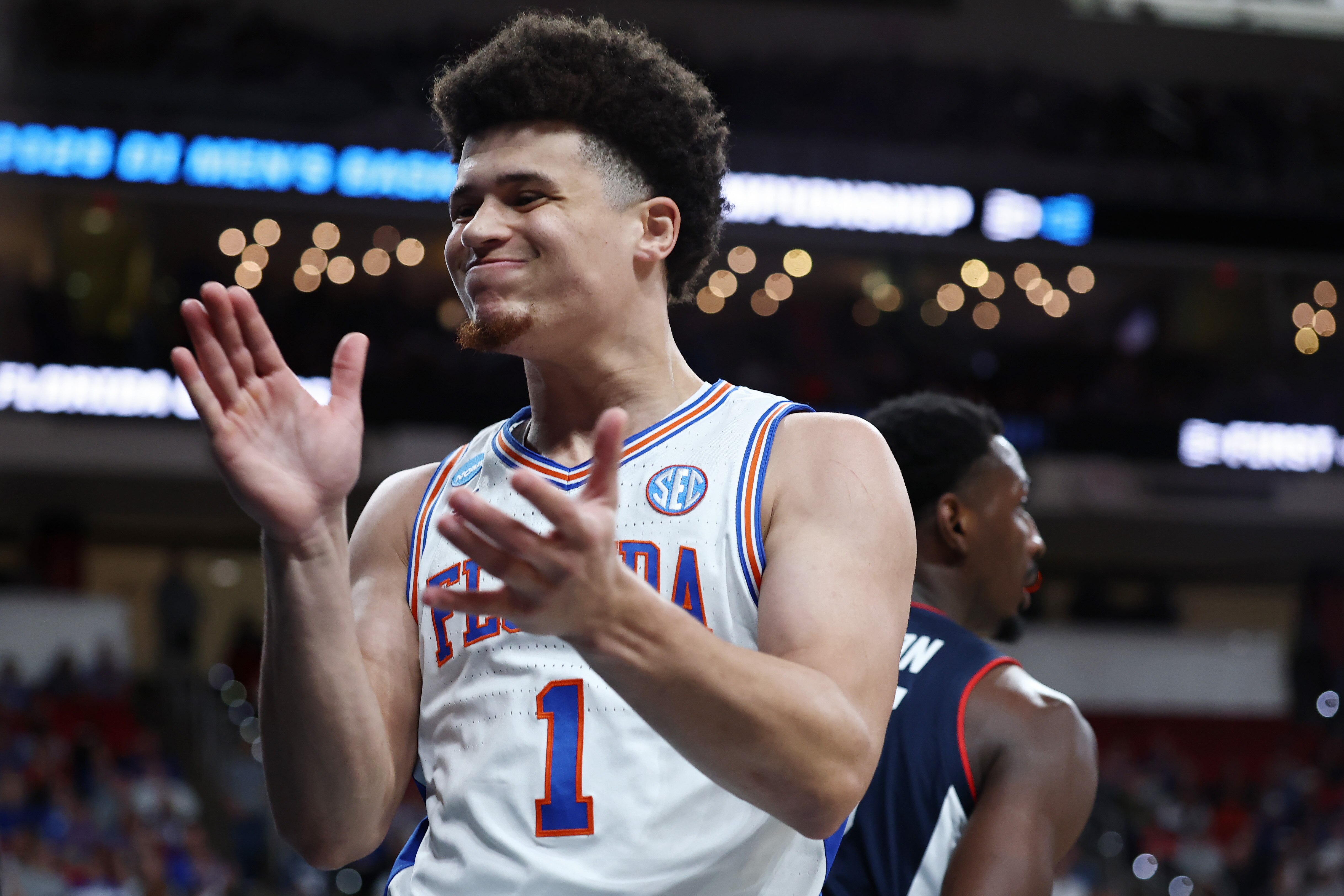 A scouting report from Maryland’s analytics partner found that Florida star Walter Clayton Jr. “grades better than any player they’ve ever had analytically shooting the basketball off the dribble,” according to Terps coach Kevin Willard.