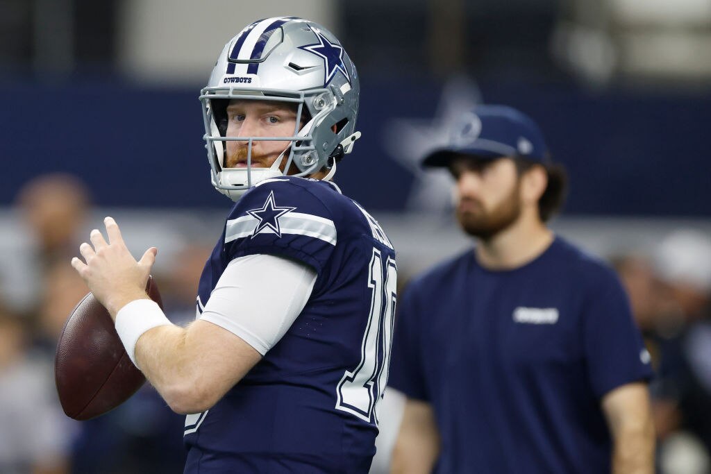 Cooper Rush has appeared in 38 games over the past four seasons, starting 14.