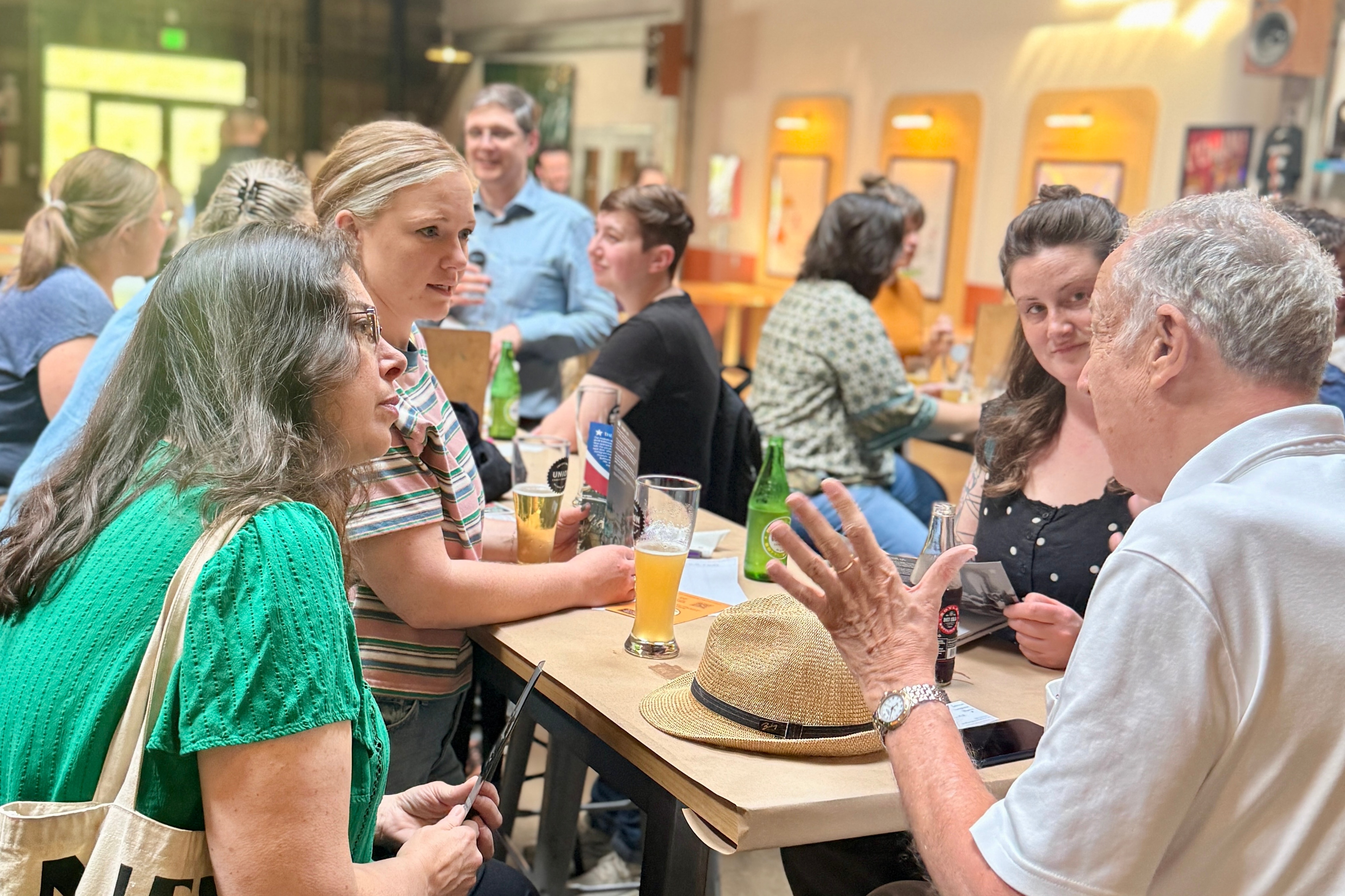 Locals gather for a meeting of the Baltimore Informal Educators Roundtable, a program by the Greater Baltimore Cultural Alliance. The arts nonprofit is shutting down.