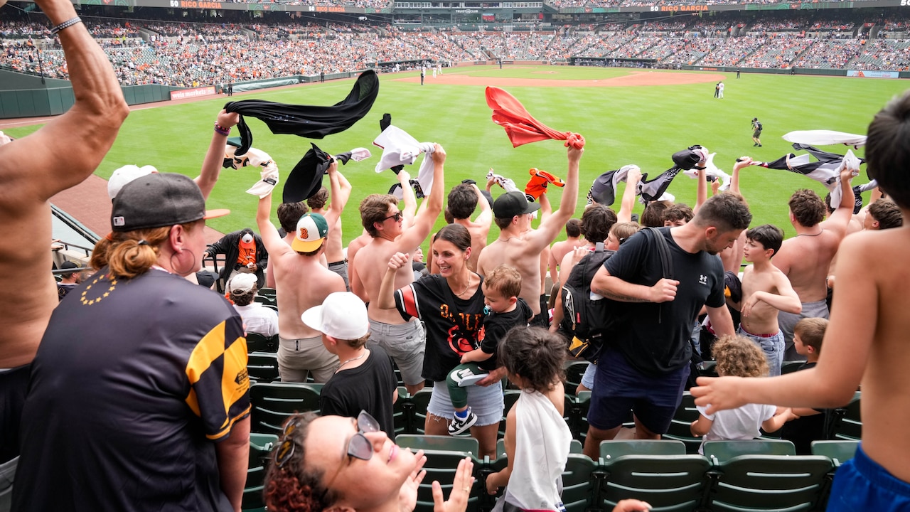Kyle Goon: A shirtless fad has spread to Camden Yards, but it feels familiar
