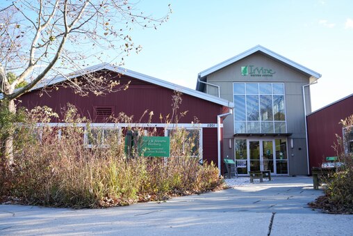 Exterior of the Irvine Nature Center in Owings Mills, Md., on Thursday, November 13, 2025. The Center will host a free Indigenous Peoples Celebration on Sunday, November 23.