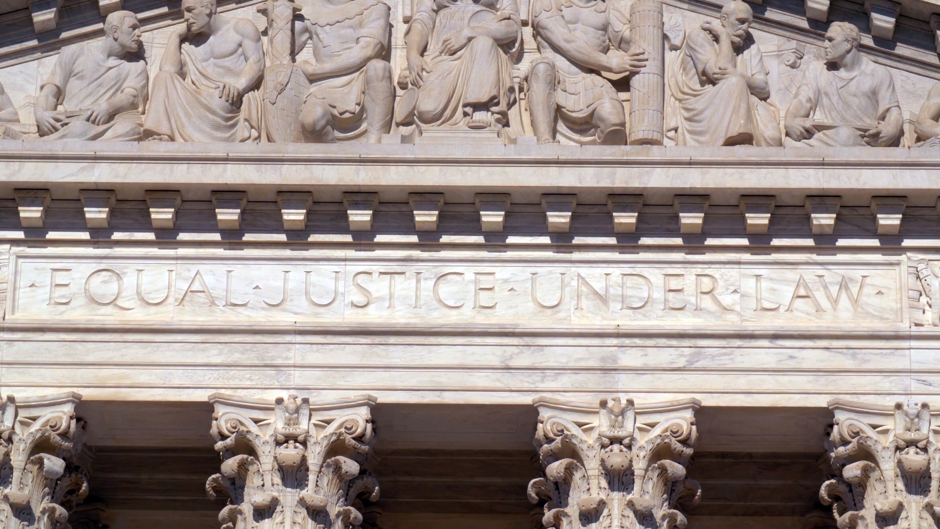United States Supreme Court building exterior.
