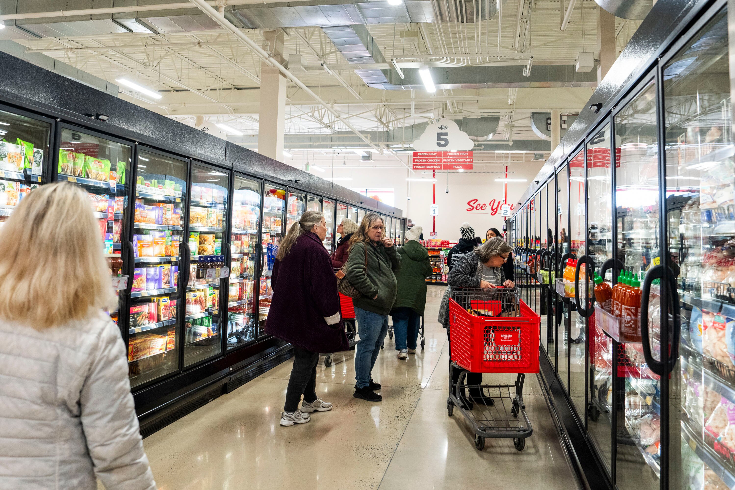 Grocery Outlet Inc. cut the ribbon to celebrate the opening of its newest store in Overlea, Maryland on January 23, 2025.

The new grocery boasts cheaper prices than competitors. While the store officially opened at 7am, there were shoppers lined up around the shopping enter as early as 5am.
