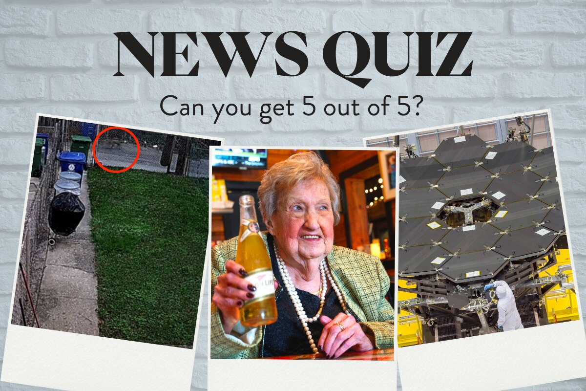 The Banner’s news quiz.