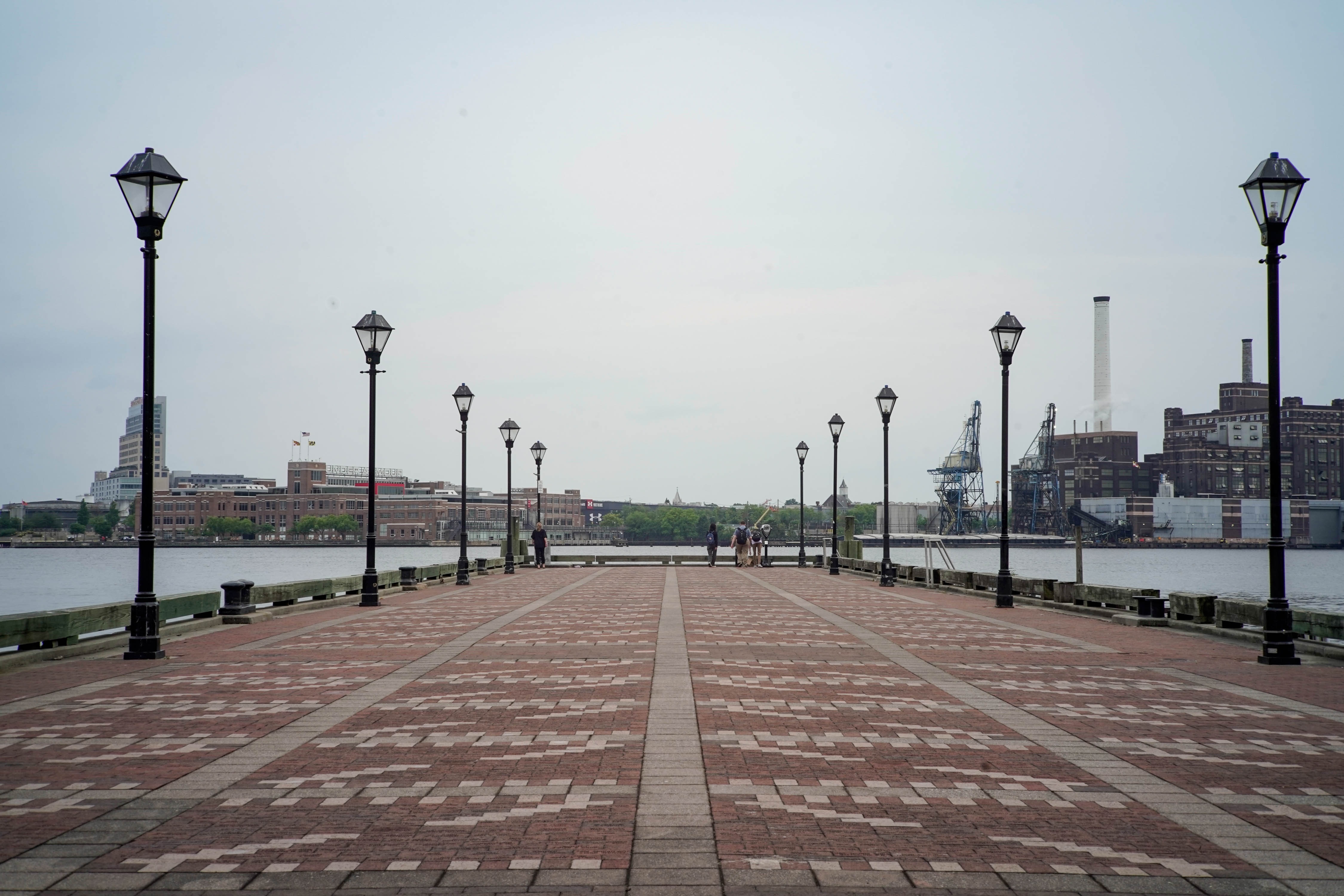 The Broadway Pier in Fells Point, where Annie (Meg Ryan) has a pensive moment.