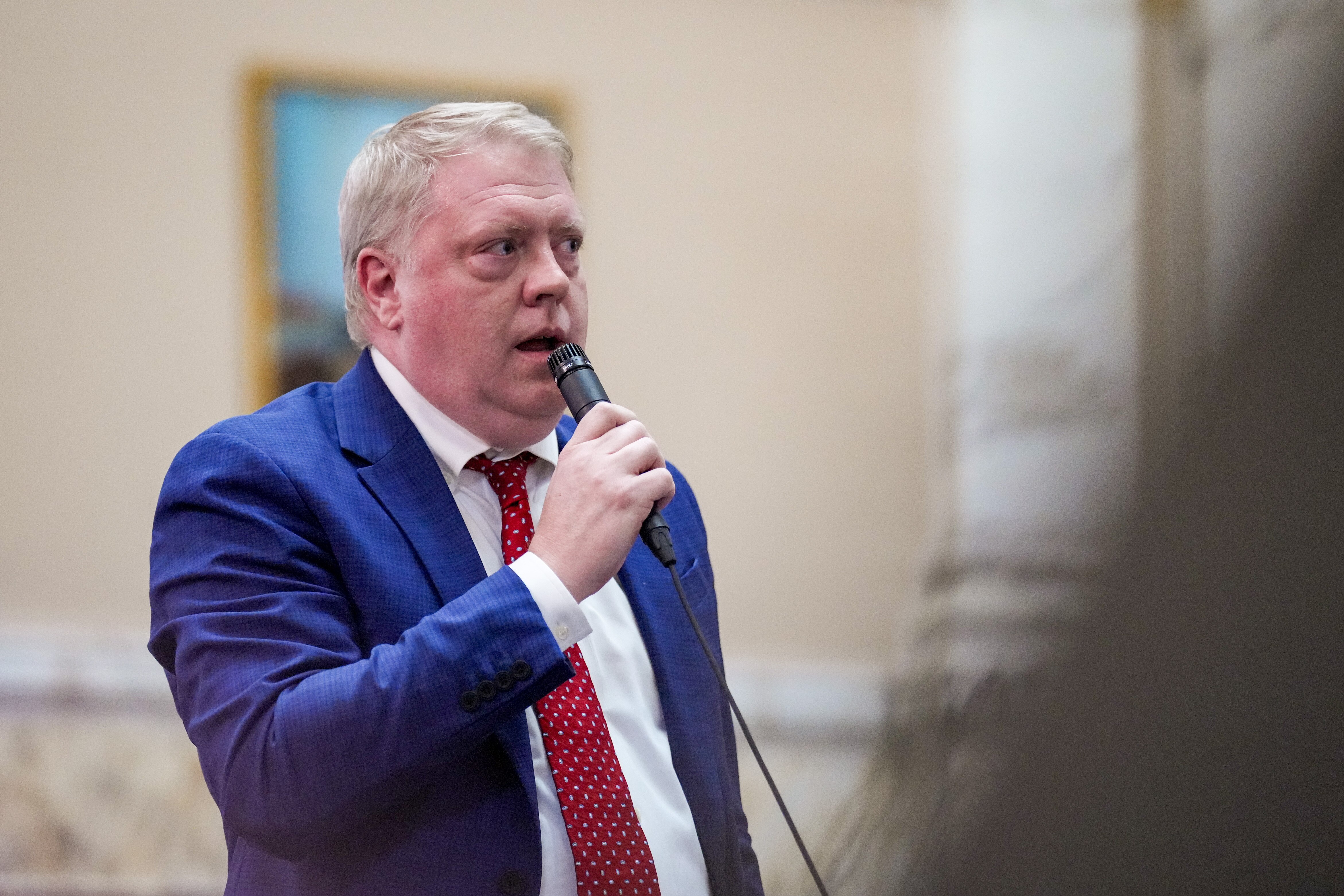 House Minority Leader Jason Buckel, a Republican from Allegany County, entered an Alford plea to one count of driving while impaired by alcohol.