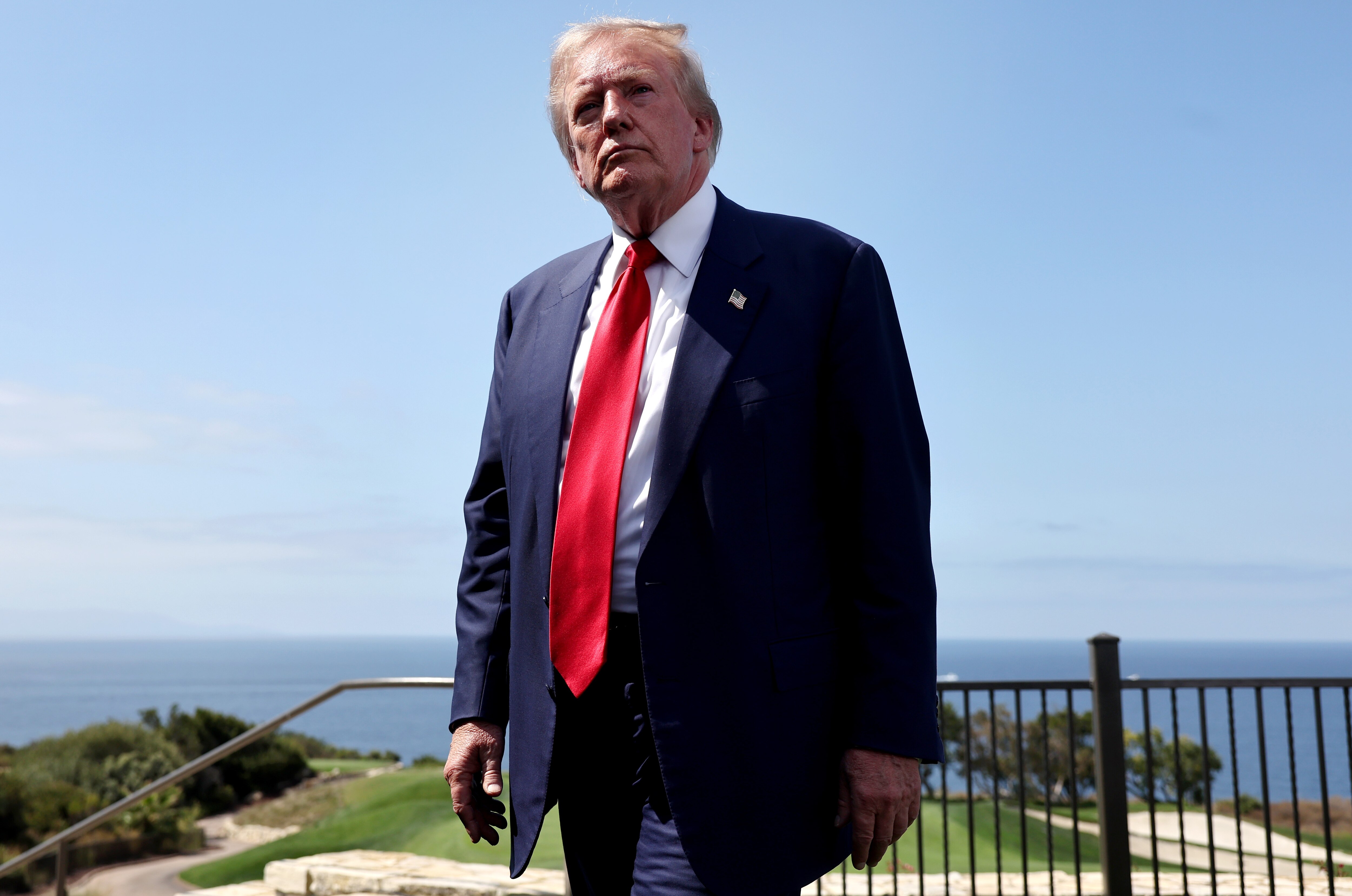 Republican presidential nominee and former President Donald Trump was reported safe Sunday after an incident at his golf club in Florida.