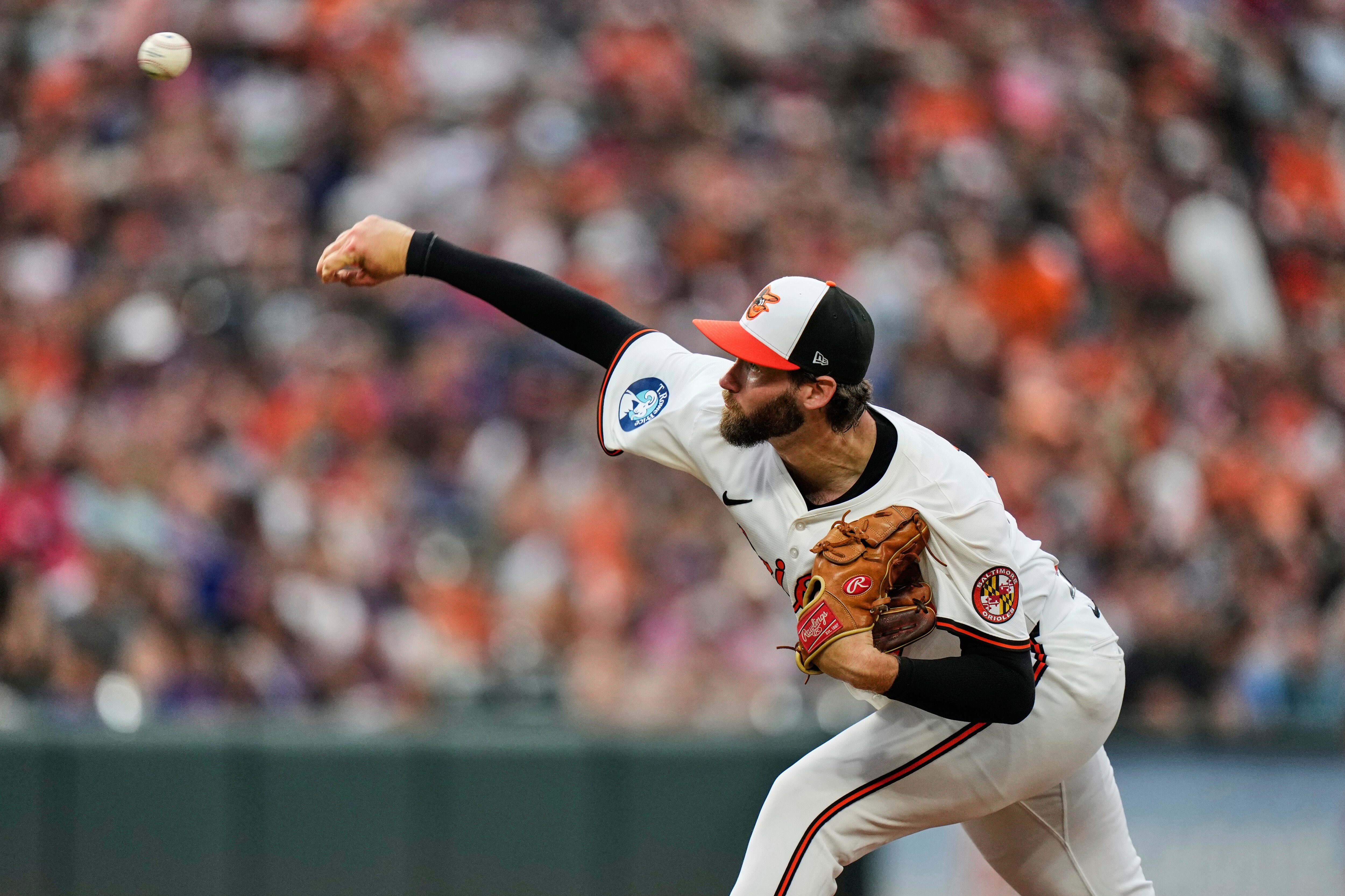 Brandon Young delivers a pitch during the second inning against the New York Mets.
