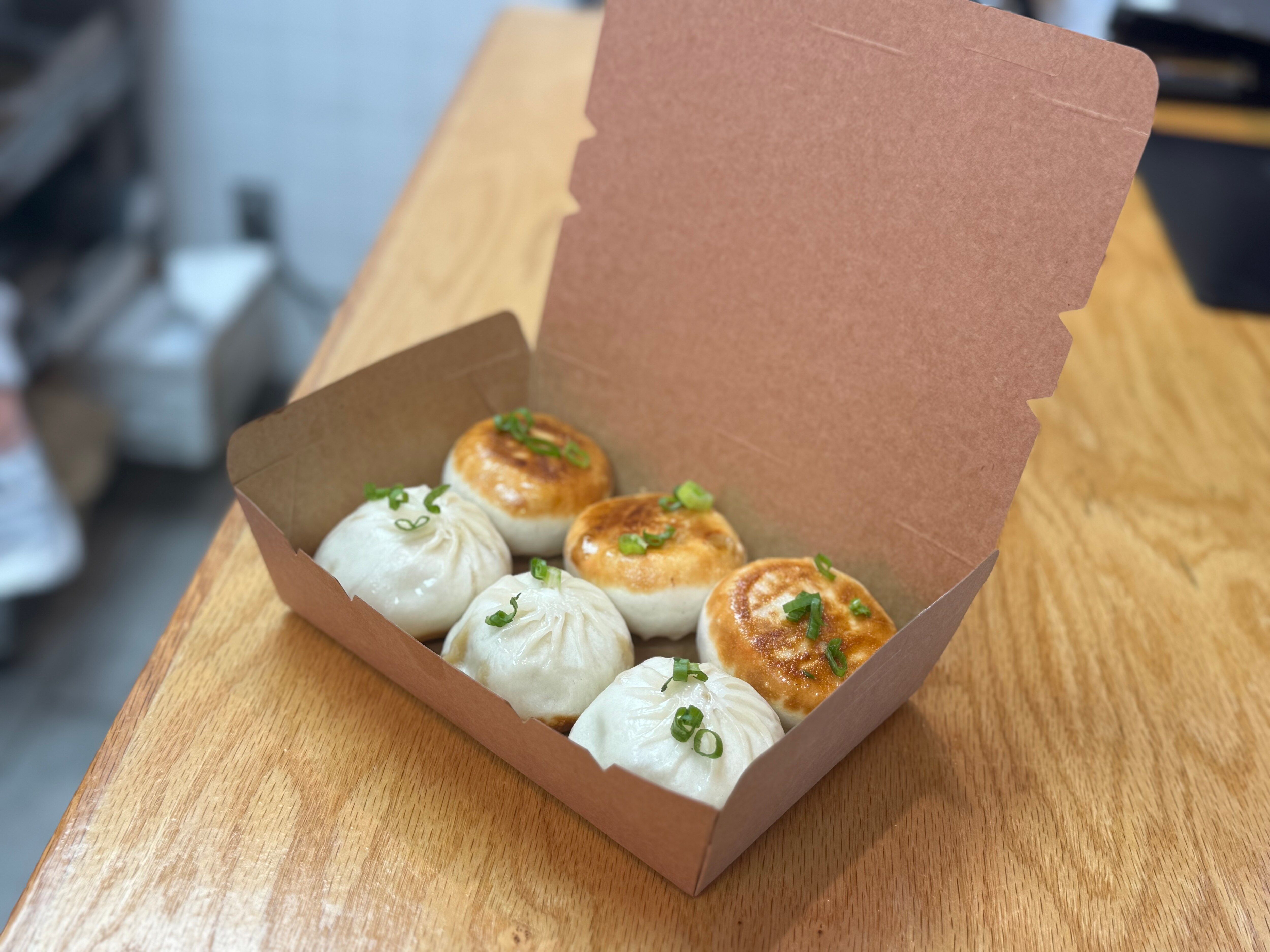 Chinese dumplings are one of the many options at Dumpling District, one of Takumi chef Daven Pan’s favorite local restaurants.