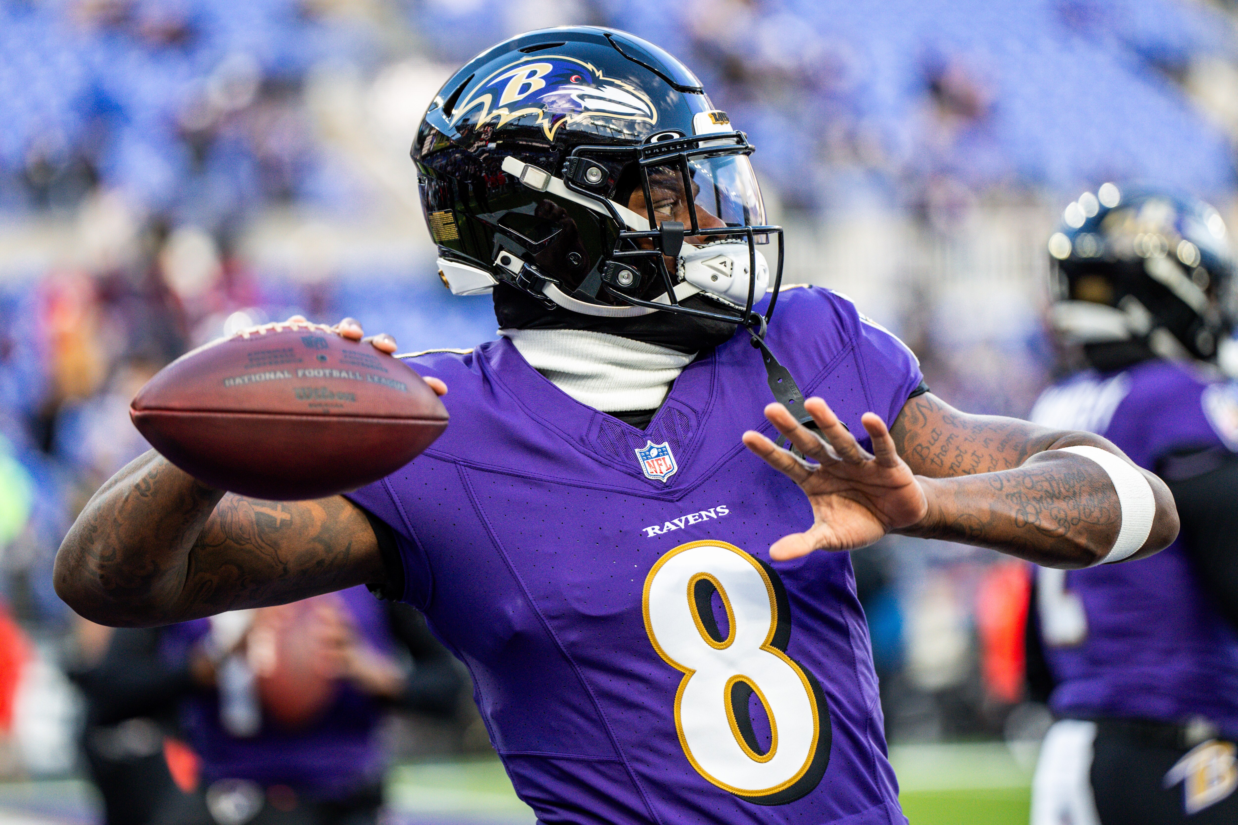 The Ravens’ Lamar Jackson has a chance to prove he’s in the upper echelon of quarterbacks by beating the Chiefs and Patrick Mahomes.