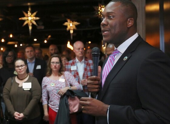 Howard County Executive Calvin Ball is in his second term. In 2018, he became the first African American to be elected to the post.