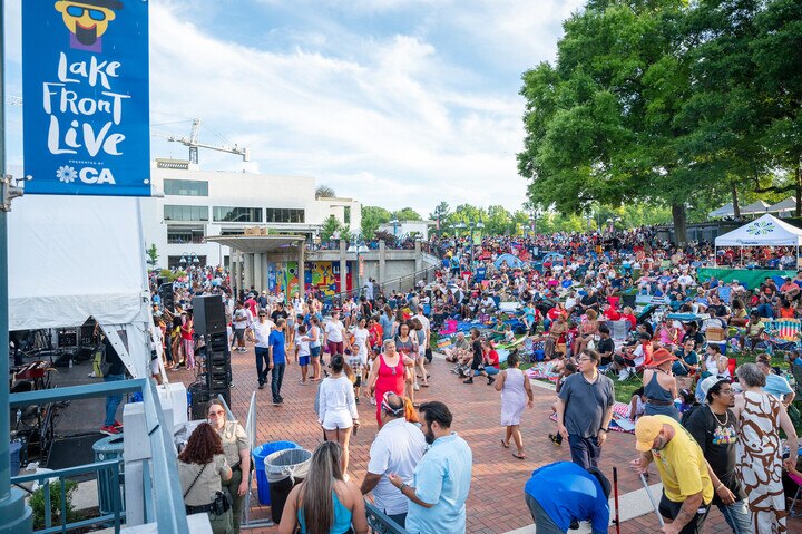 Thousands will gather at the Downtown Columbia Lakefront on the Fourth of July.