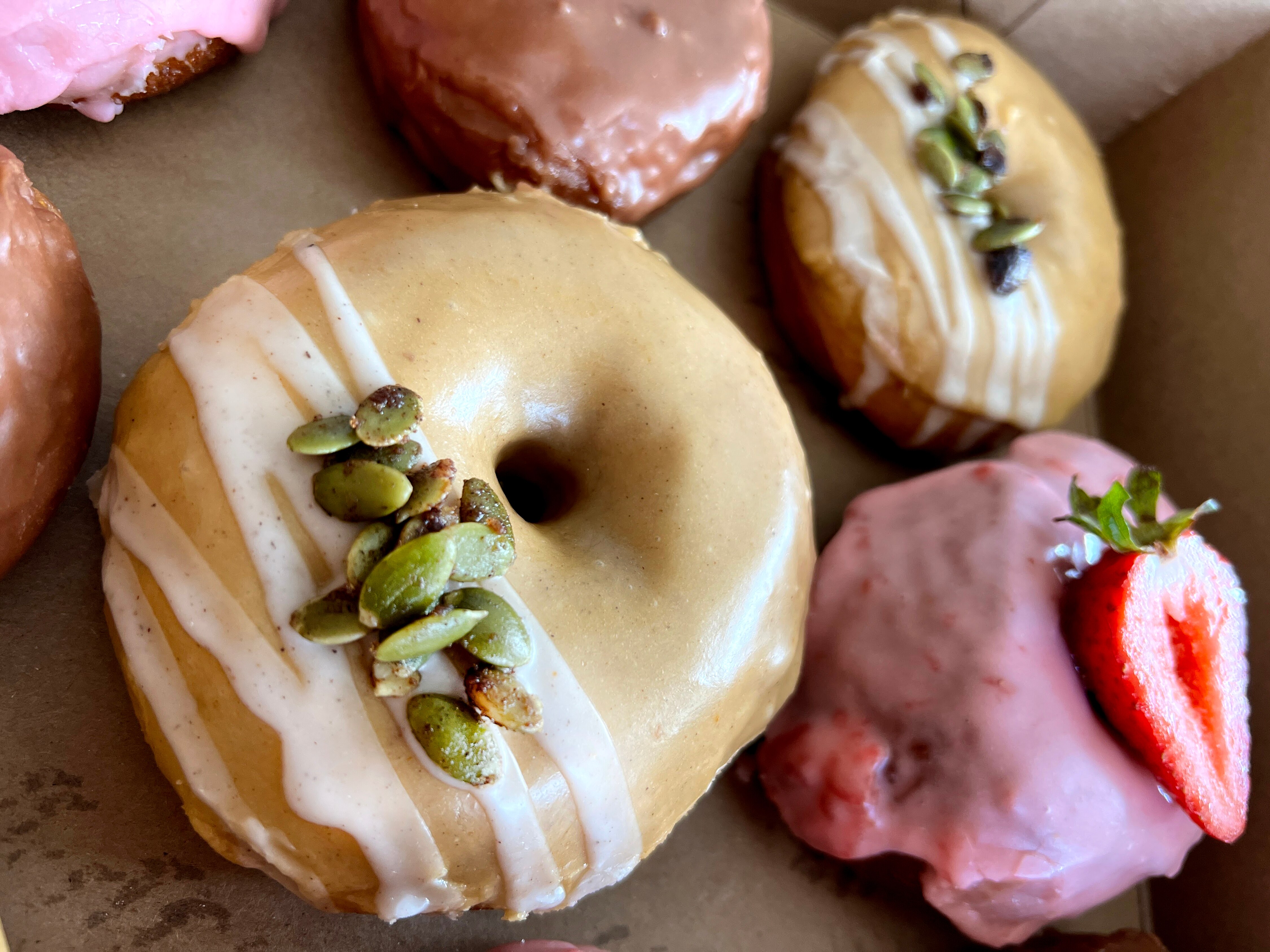 Baked goods from Cloudy Donut Co.