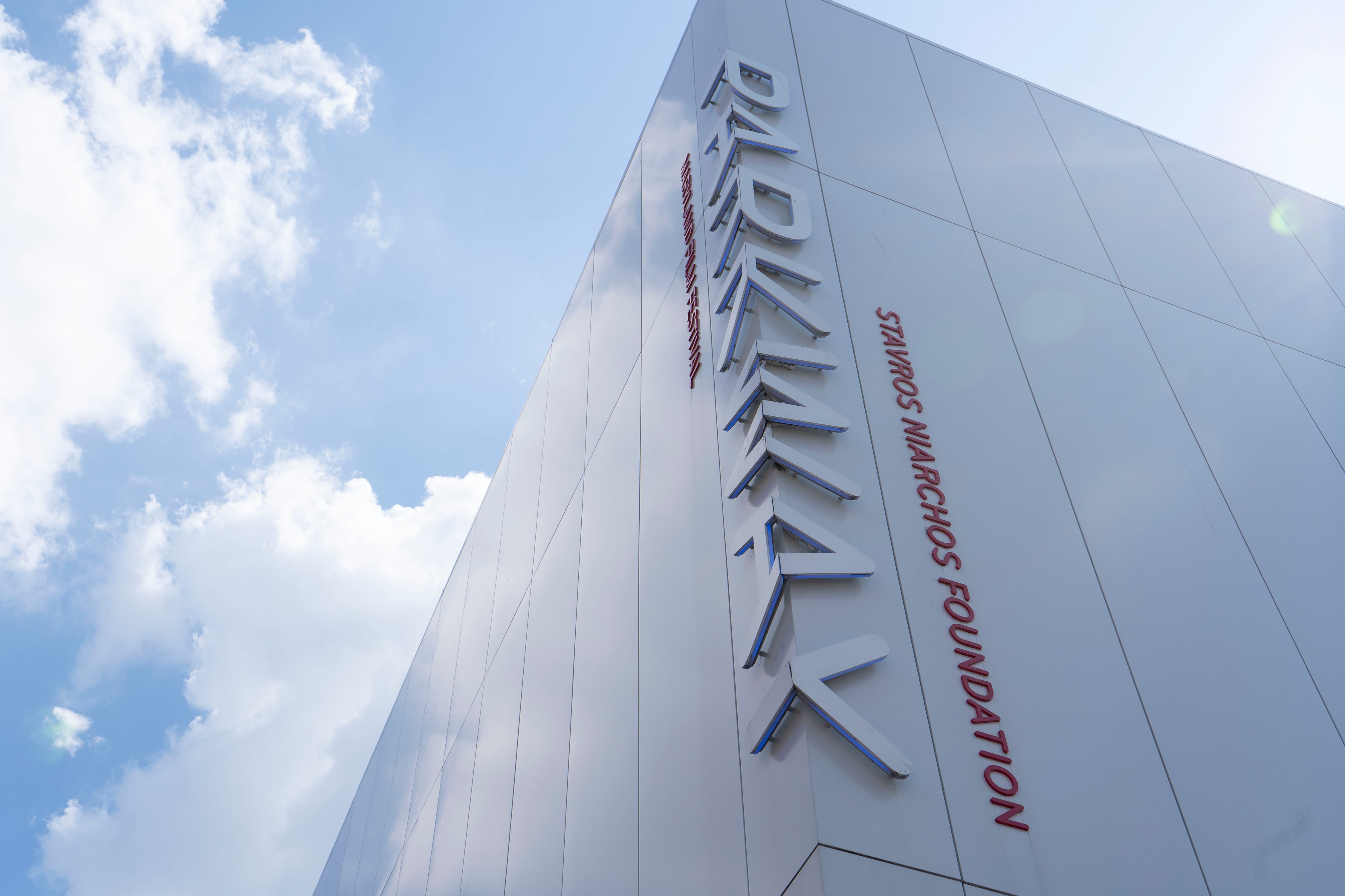 The exterior of Parkway Theatre.