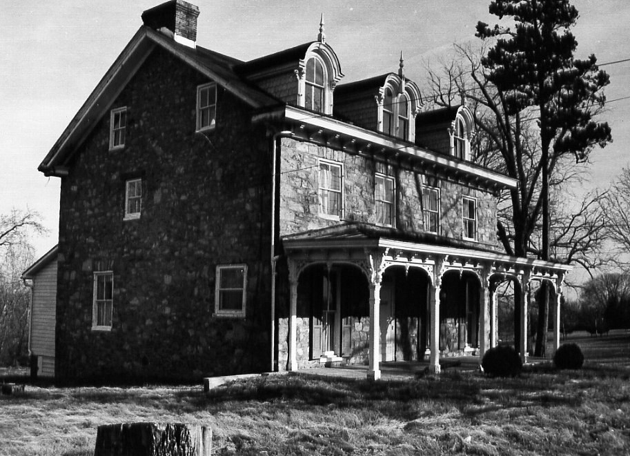 The old Choate House, photographed in 1989
