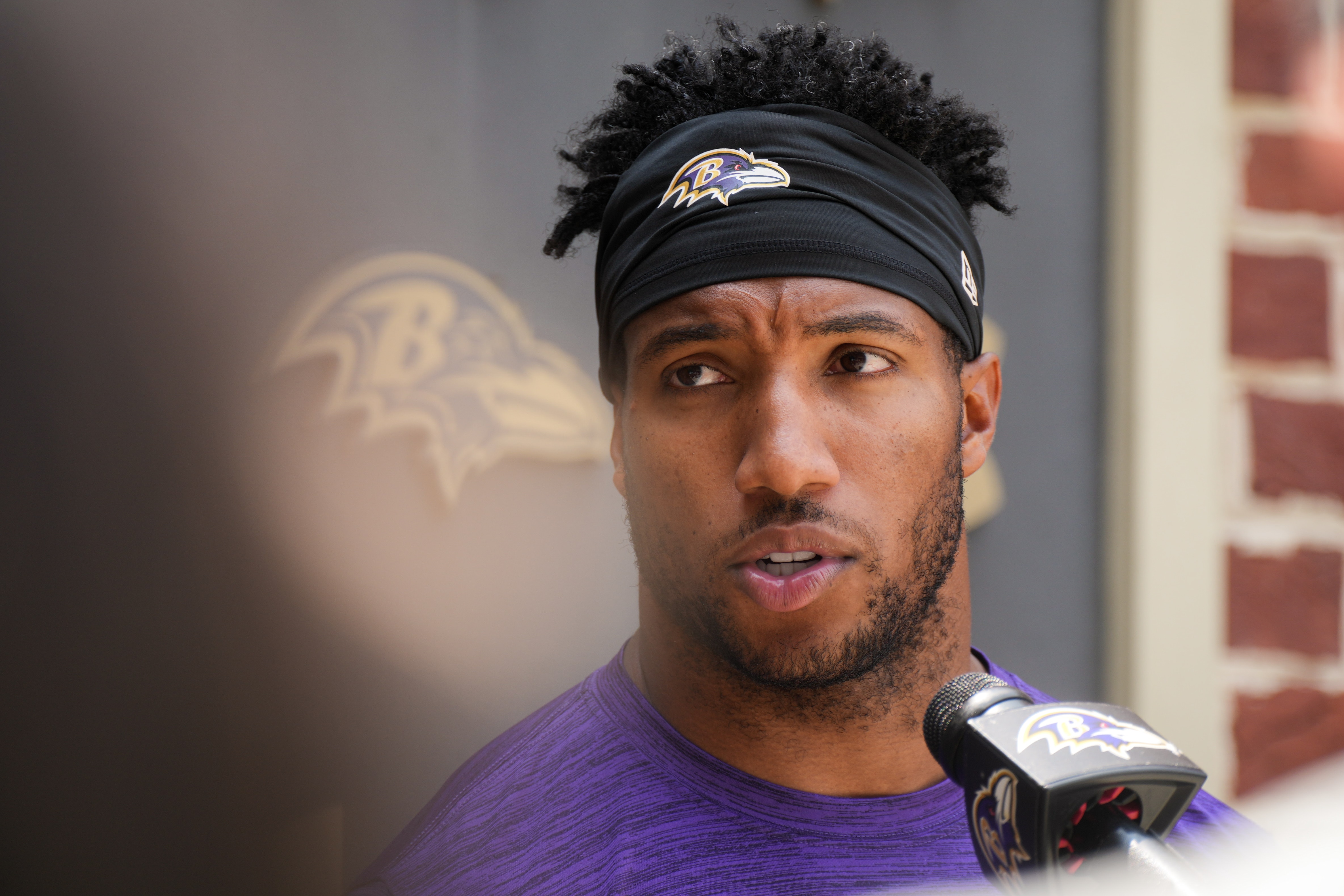 Cornerback Marlon Humphrey is questionable for the Ravens' game against the Browns on Sunday.