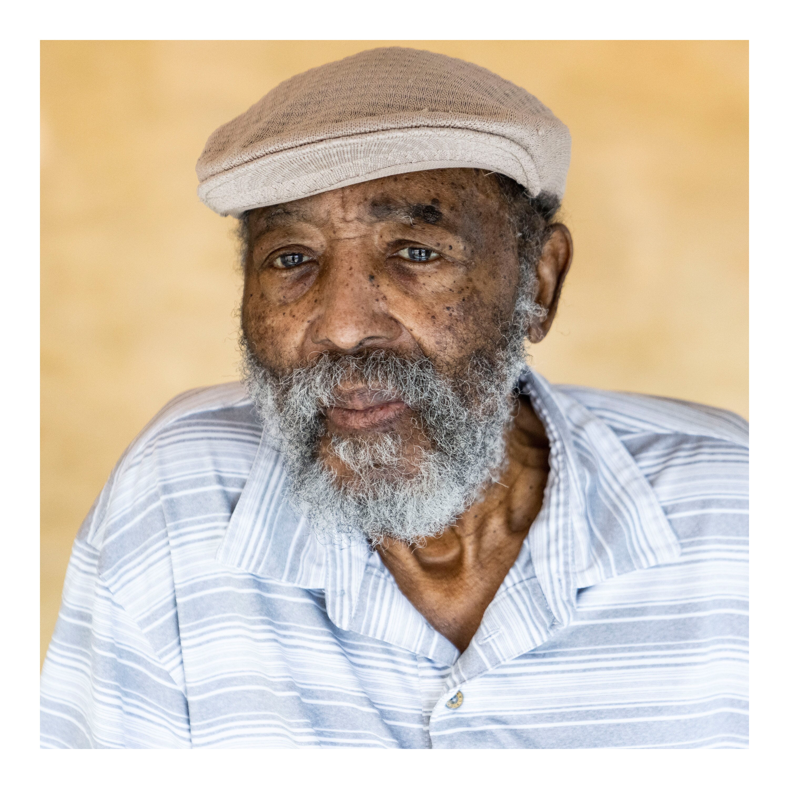 Julius Warren, Sr. poses for a portrait in Elkridge, October 2, 2024. Warren opened Howard County’s first Black-owned barbershop.