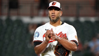 Albert Suárez pitched 4 1/3 innings and surrendered six earned runs against the Chicago White Sox on Sept. 4.