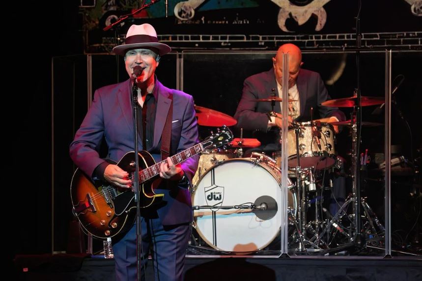 Scottie Morris, lead singer of Big Voodoo Daddy, will be in Annapolis Wednesday for eight weeks of big shows at Maryland Hall.