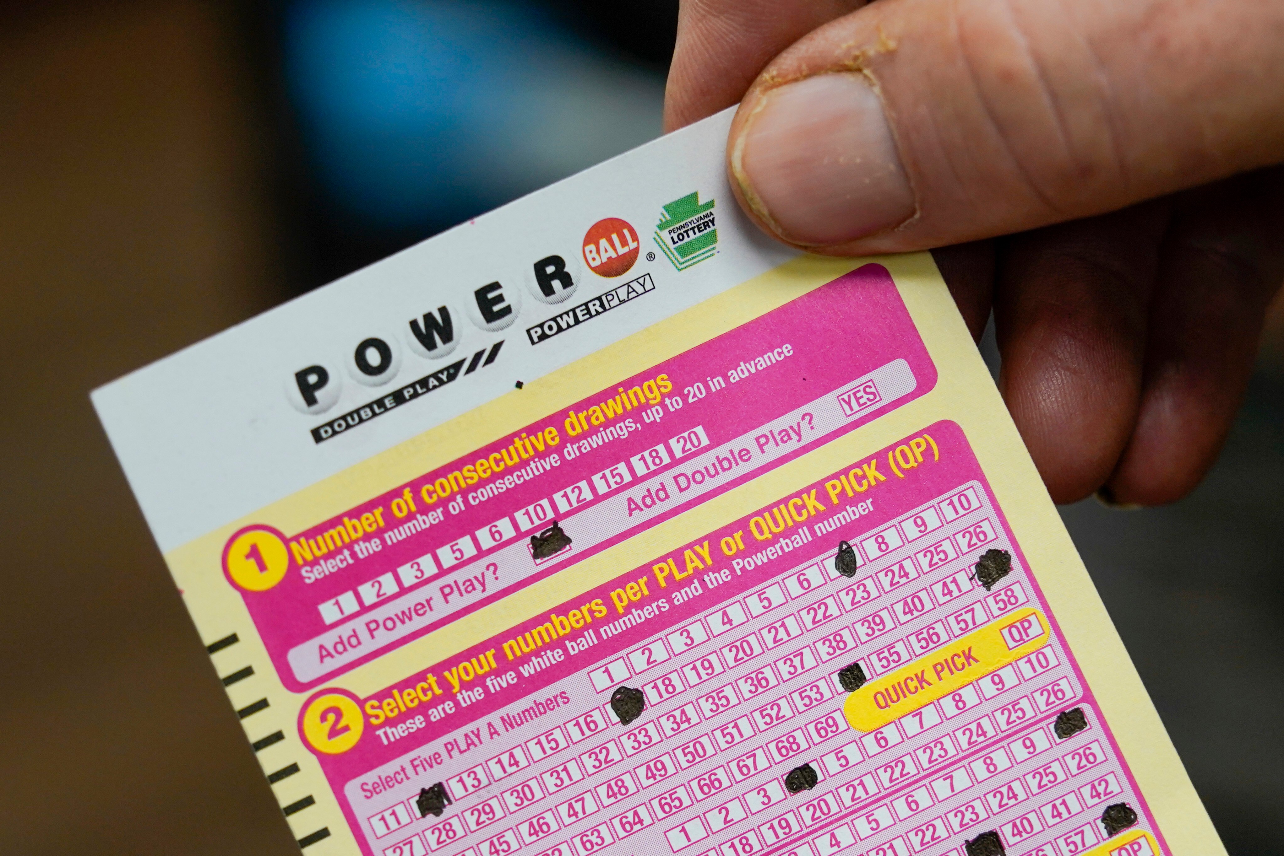 Monday’s Powerball drawing is expected to hit $900 million, the third-largest in history.