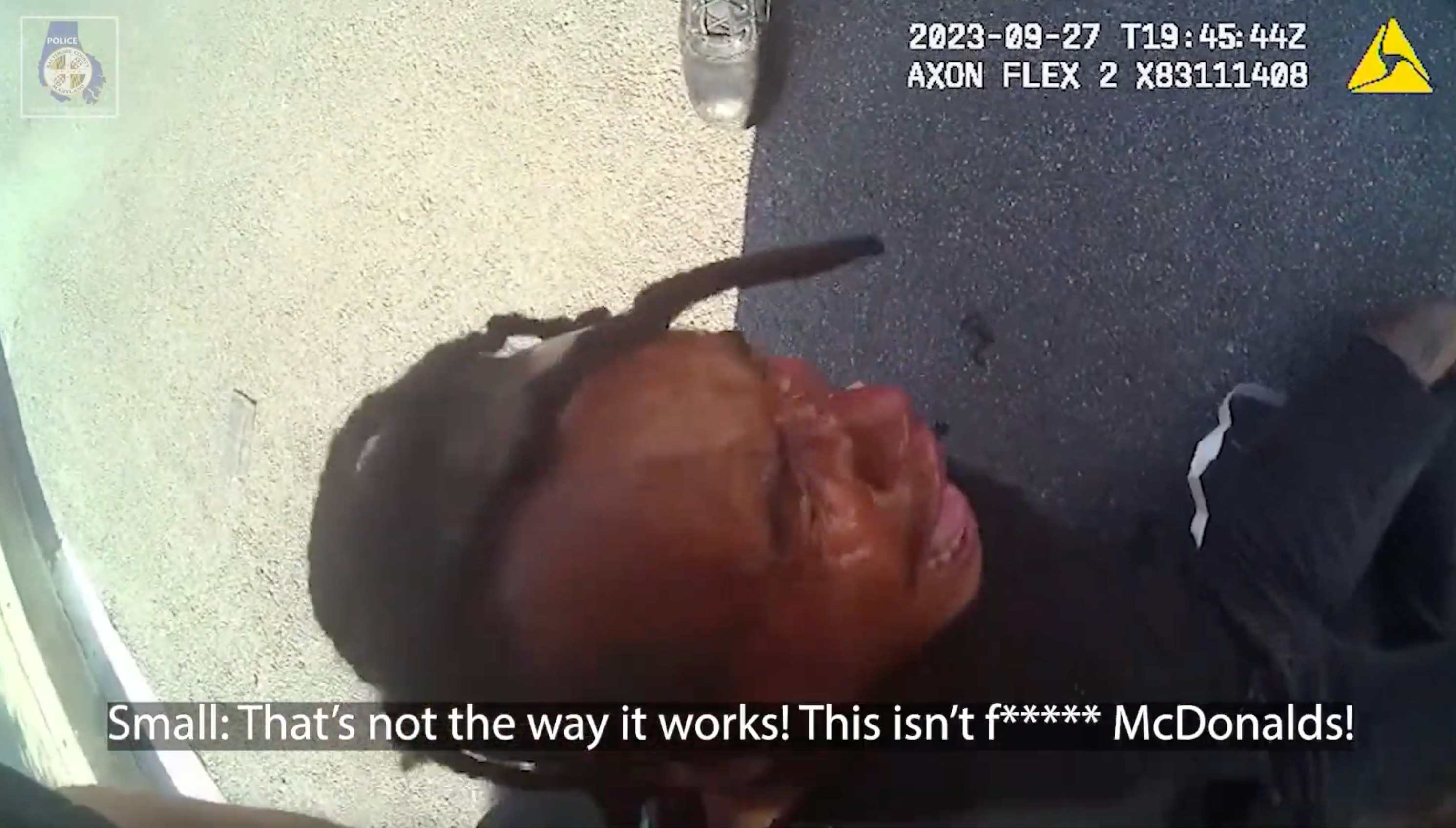 Baltimore County Police Cpl. Zachary Small testified on Friday at his trial that he acted to gain compliance and carry out legitimate law enforcement objectives with the way that he handled Justin Russell.