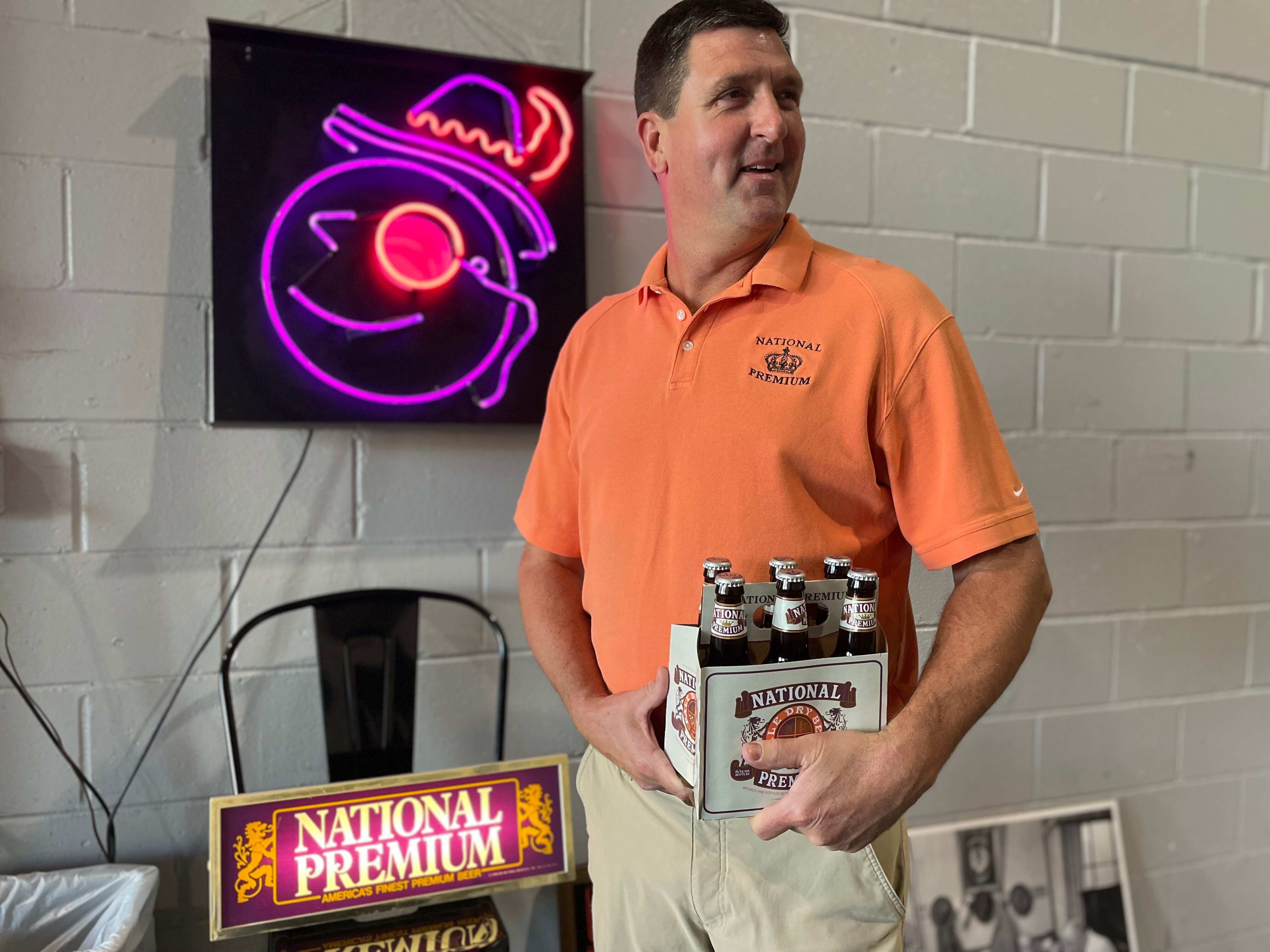 Easton realtor Tim Miller resurrect National Premium from obscurity. Now, he's getting it brewed in Maryland.