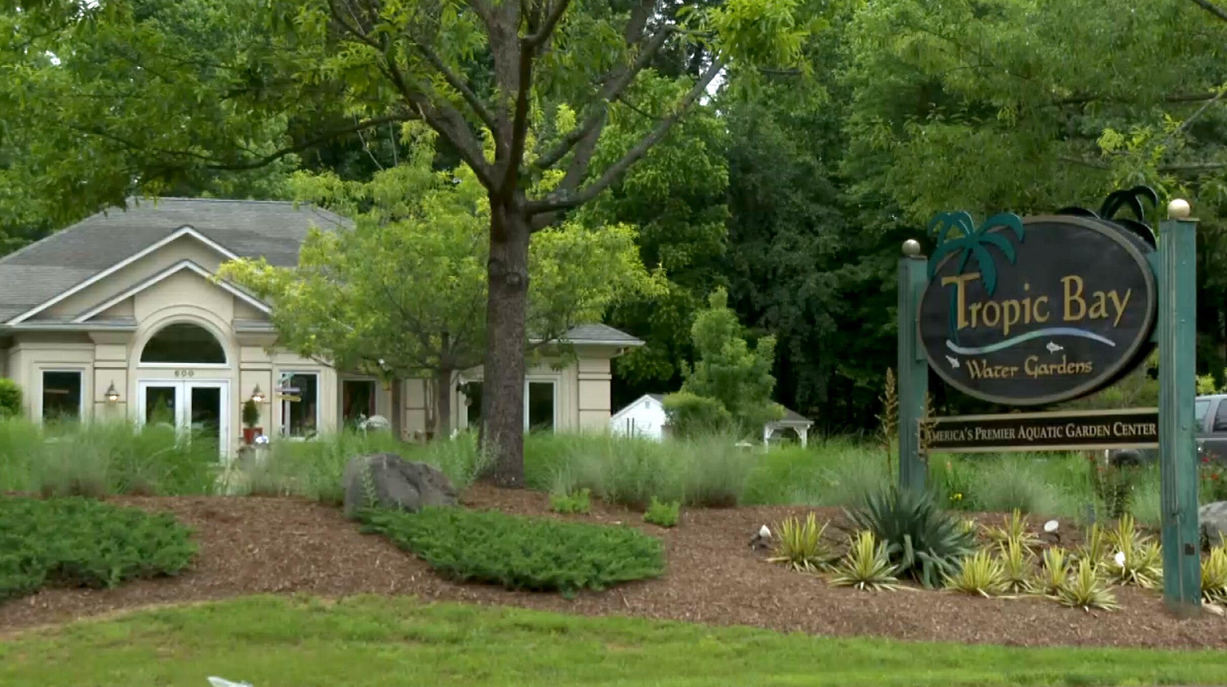 Officers found a vehicle fully engulfed in flames when they responded to the parking lot of the Tropic Bay Aquatic Garden Center in Davidsonville last month.